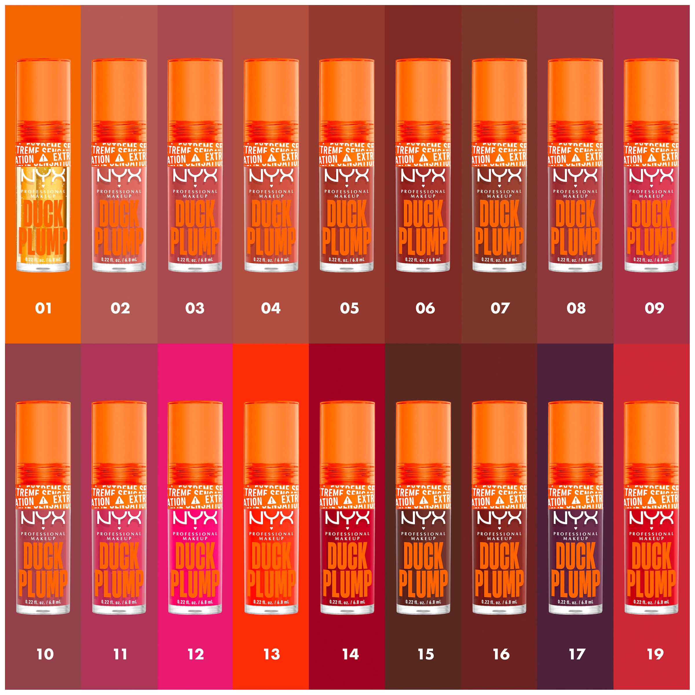 NYX Lipgloss »NYX Professional Makeup Duck Plump Bubblegum Bae«, mit Collagen