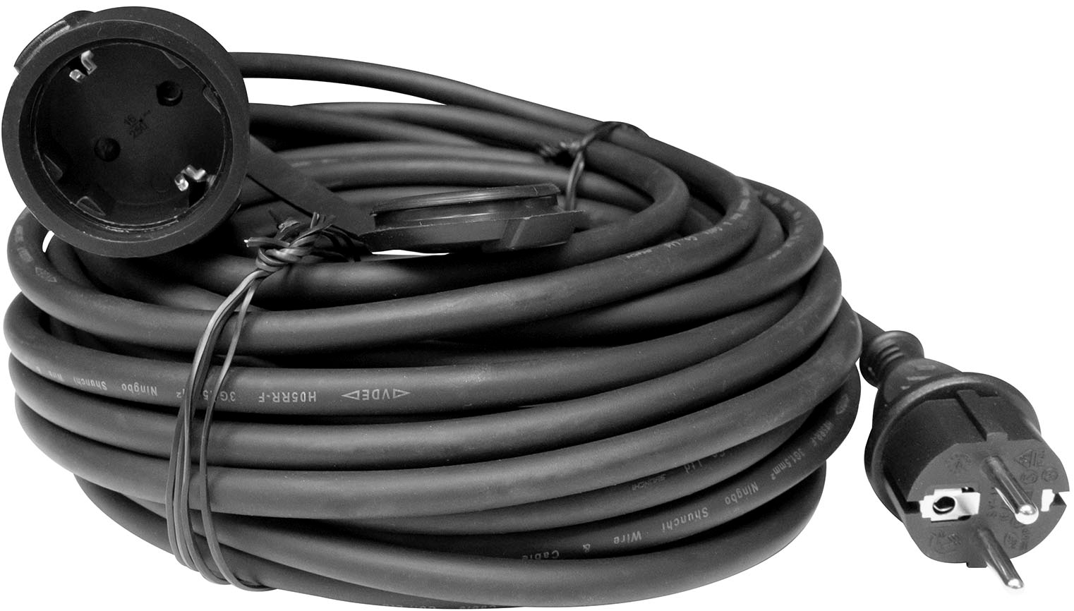 BM-Werkzeuge Verlängerungskabel Typ F (Schuko) 1.500 cm Outdoor Qualität