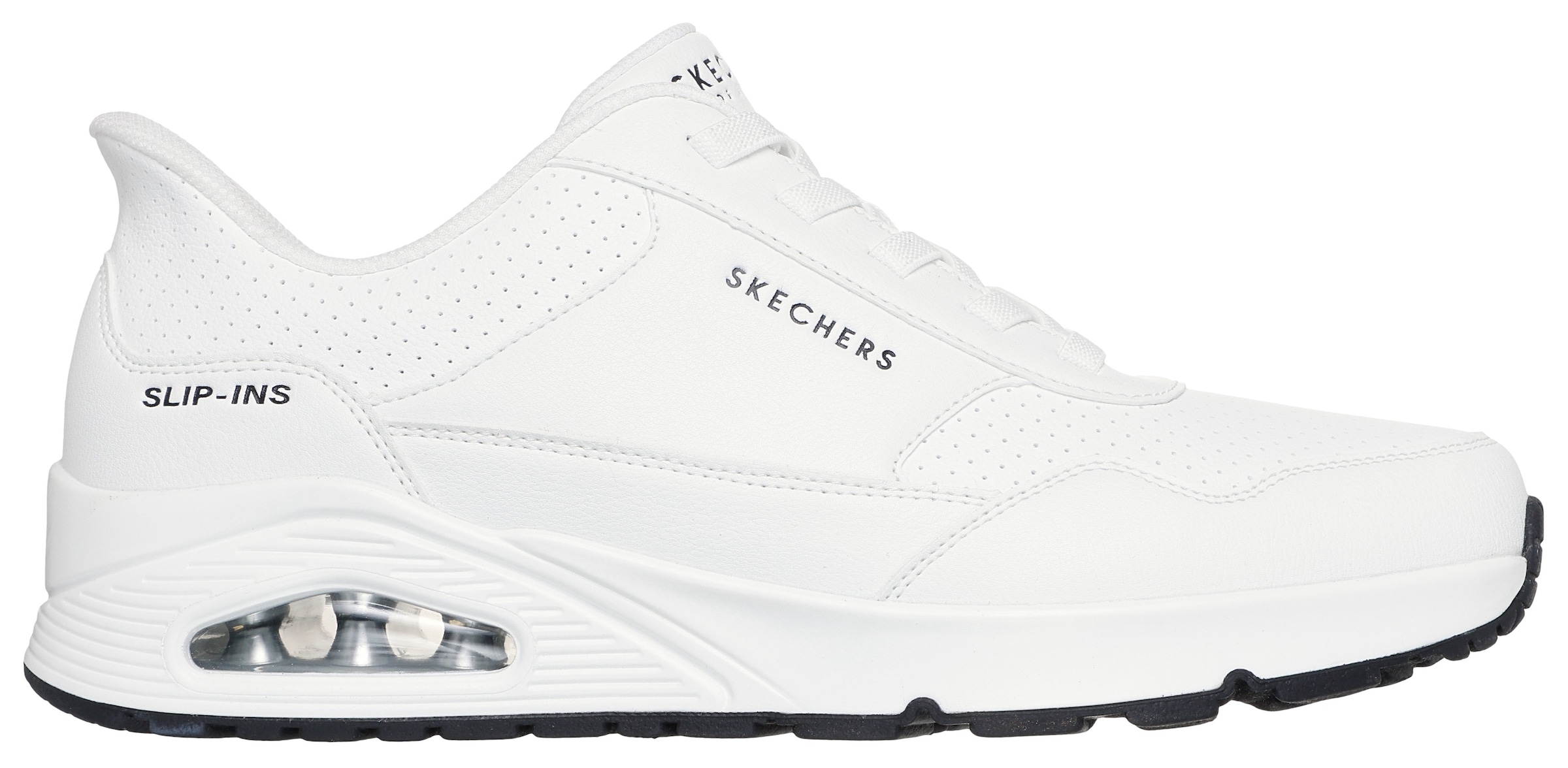 Skechers Slip-On Sneaker »UNO-BANKSIA LUXE«  Keilsneaker, Sneaker mit Luftkissen
