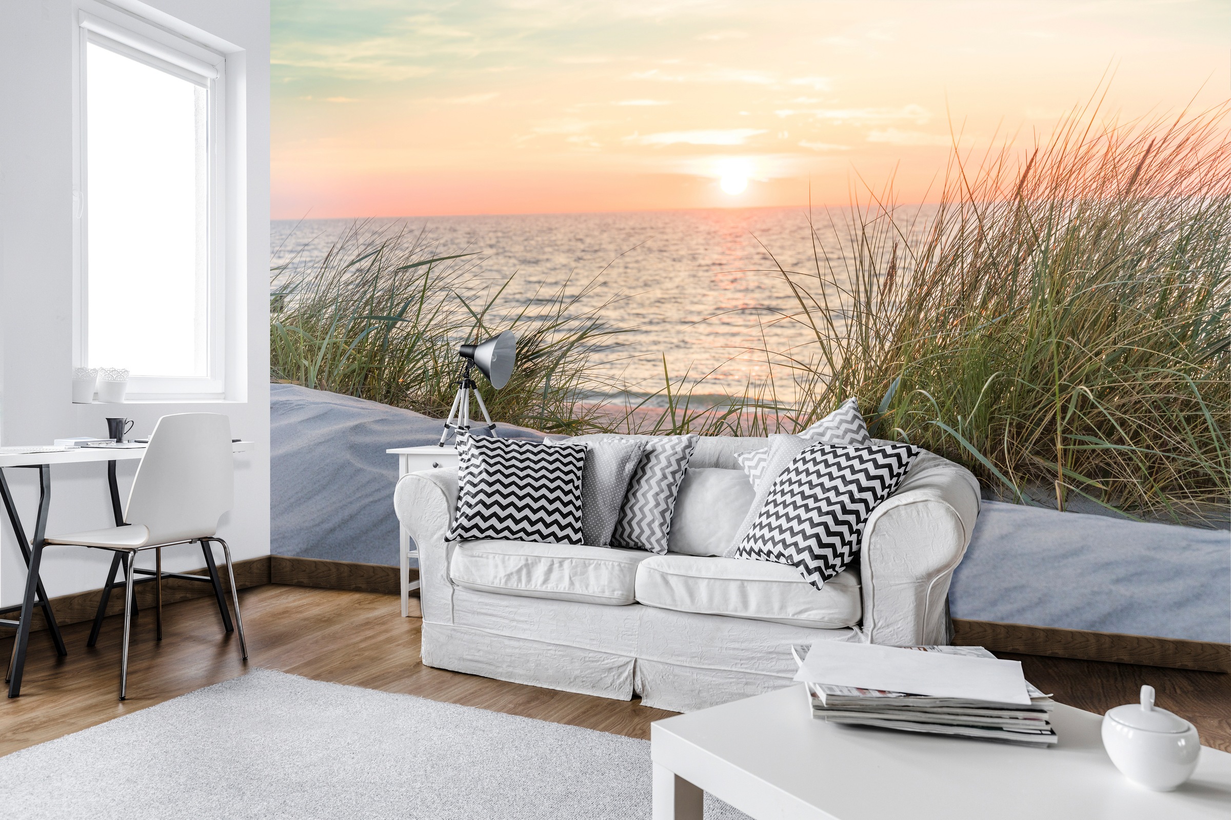 Consalnet Fototapete »Sonnenuntergang Strand«, Motiv kaufen
