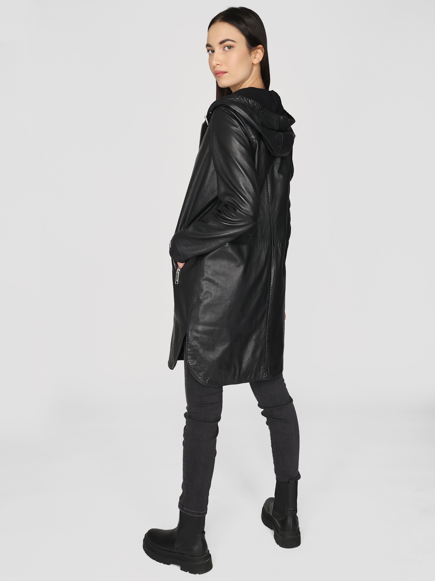 Maze Lederjacke »Ledermantel 4202198«