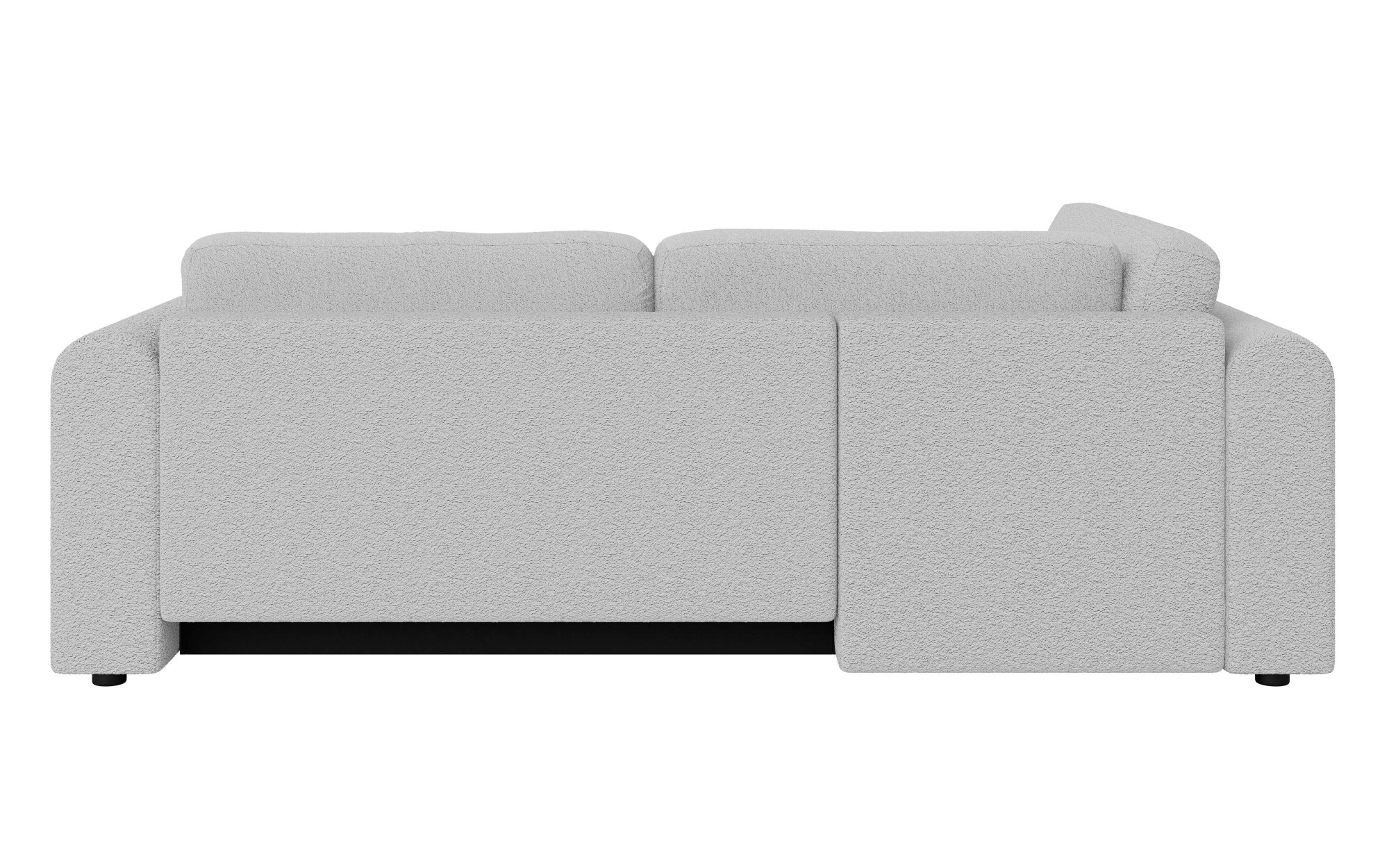 INOSIGN Ecksofa »Zacharia wahlweise Schlafsofa mit Bettkasten, B/T/H 250/166/86 cm«, L-Form mit Wellenunterfederung, Ottomane rechts oder links bestellbar