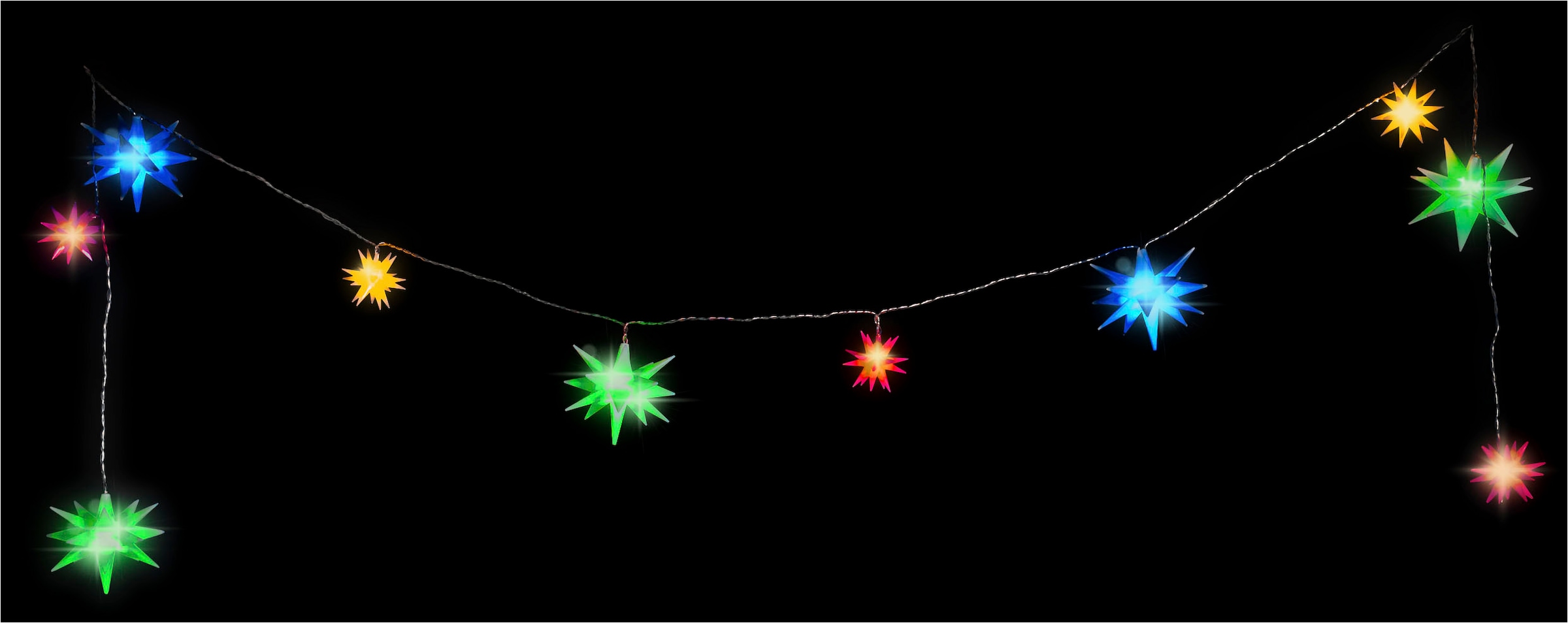 my home LED-Lichterkette »Belya« 10 Stk.-flammig mit Fernbedienung, einfache Änderung der Funktionen, warmweiß