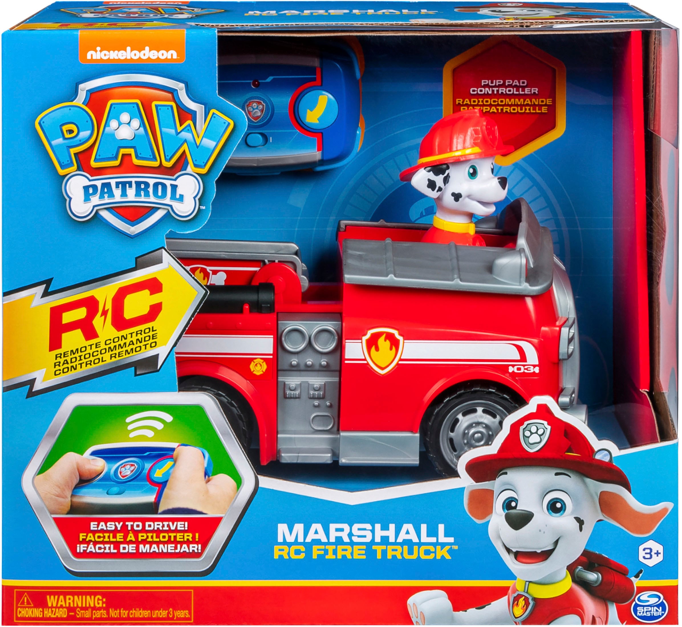 Spin Master RC-Auto »Paw Patrol - RC Marshall«, inklusive Fernbedienung