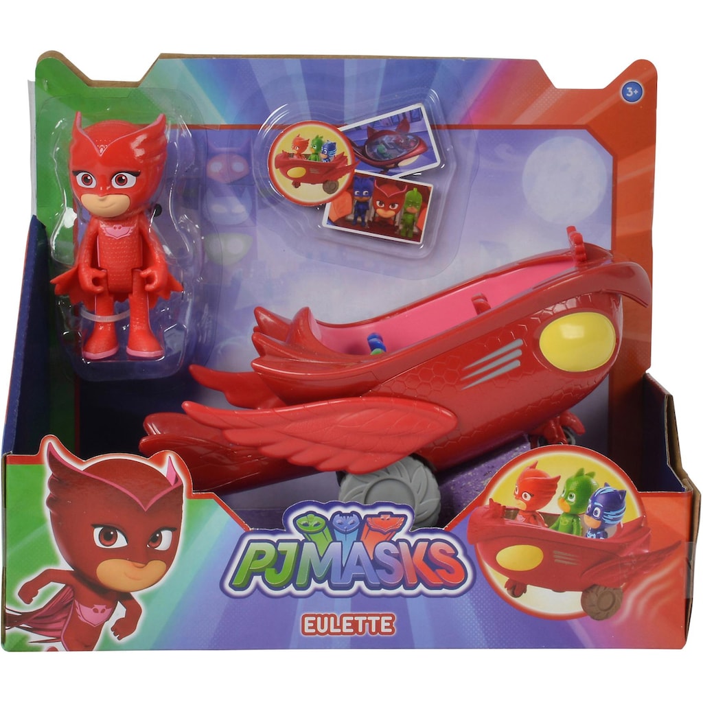 SIMBA Spielzeug-Auto »PJ Masks, Eulette mit Eulengleiter«