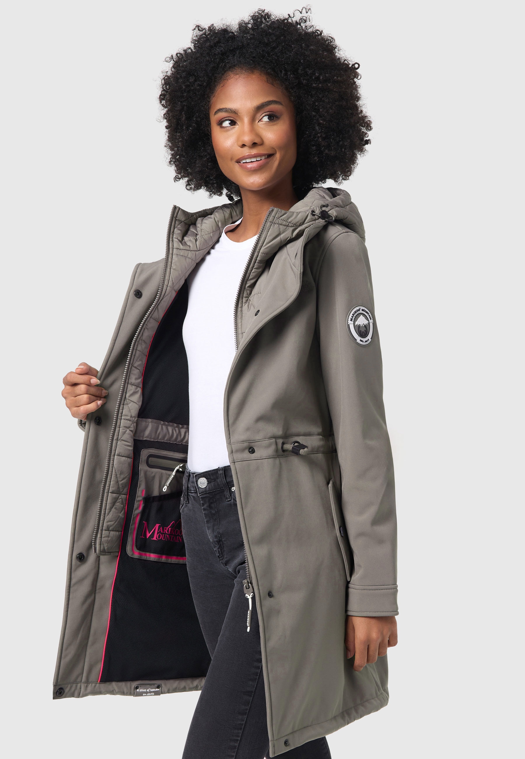 Marikoo Softshelljacke »Marikoo Mount Presanella Damen Jacke B965«