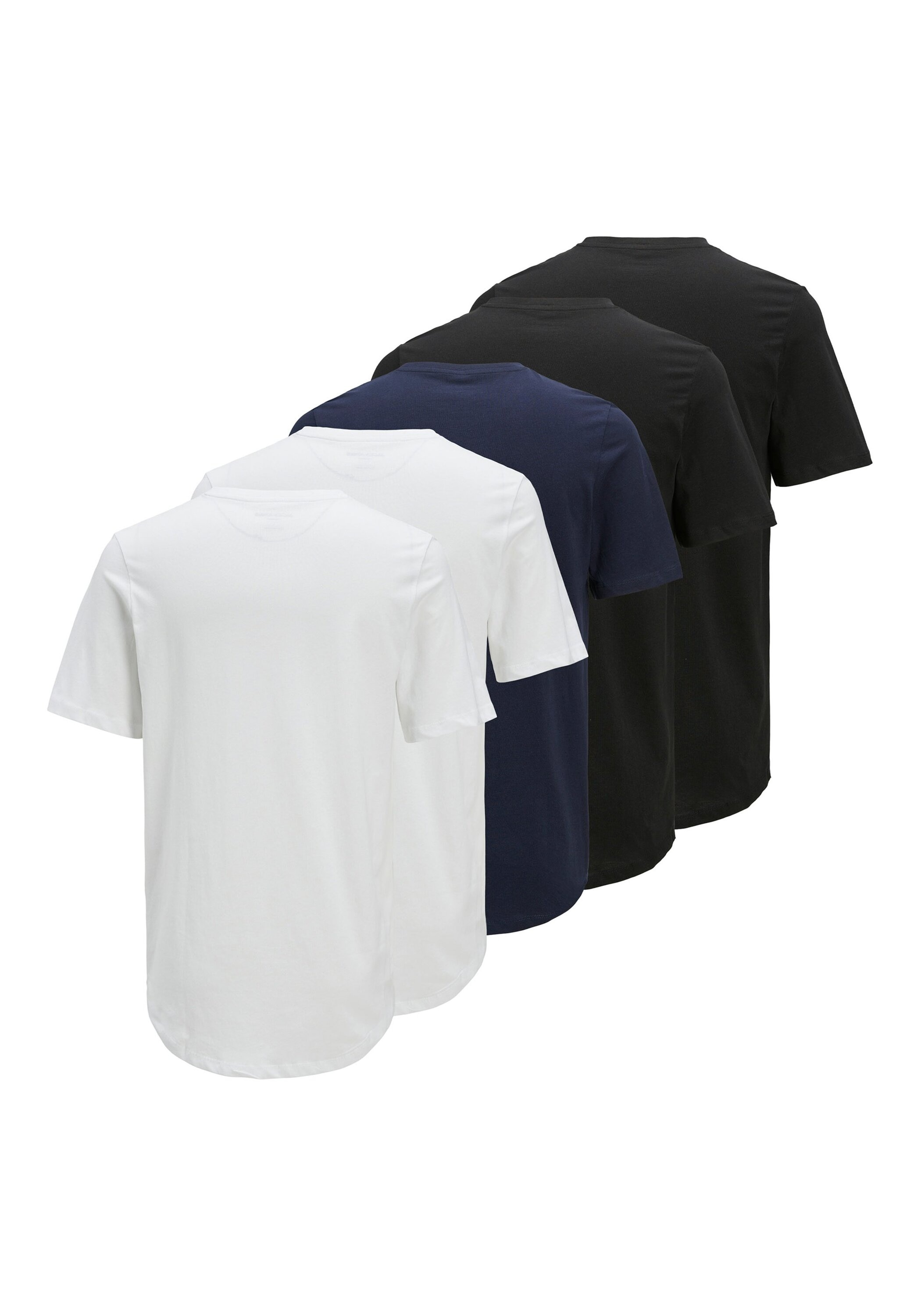 Jack & Jones T-Shirt »T-Shirt JPRBLABRODY TEE CREW NECK 5PK 5er Pack« 5 tlg.