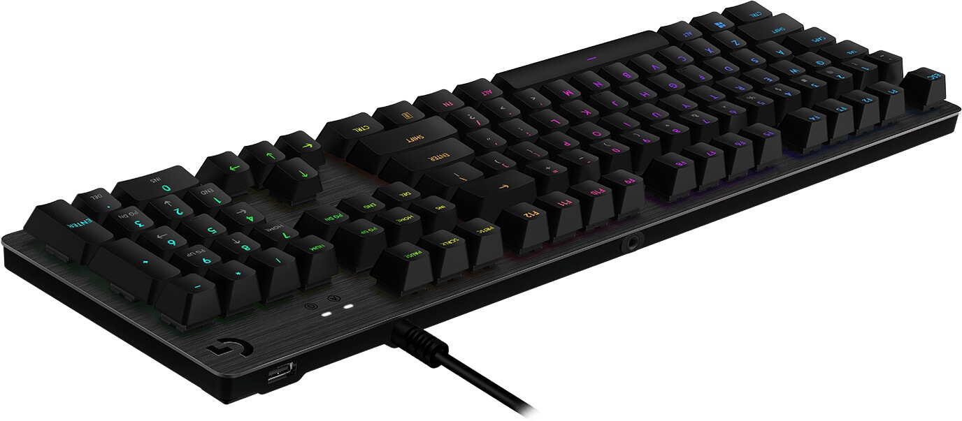 Logitech Tastatur »G512 CARBON GX BROWN Tactile - US INT'L-Layout«