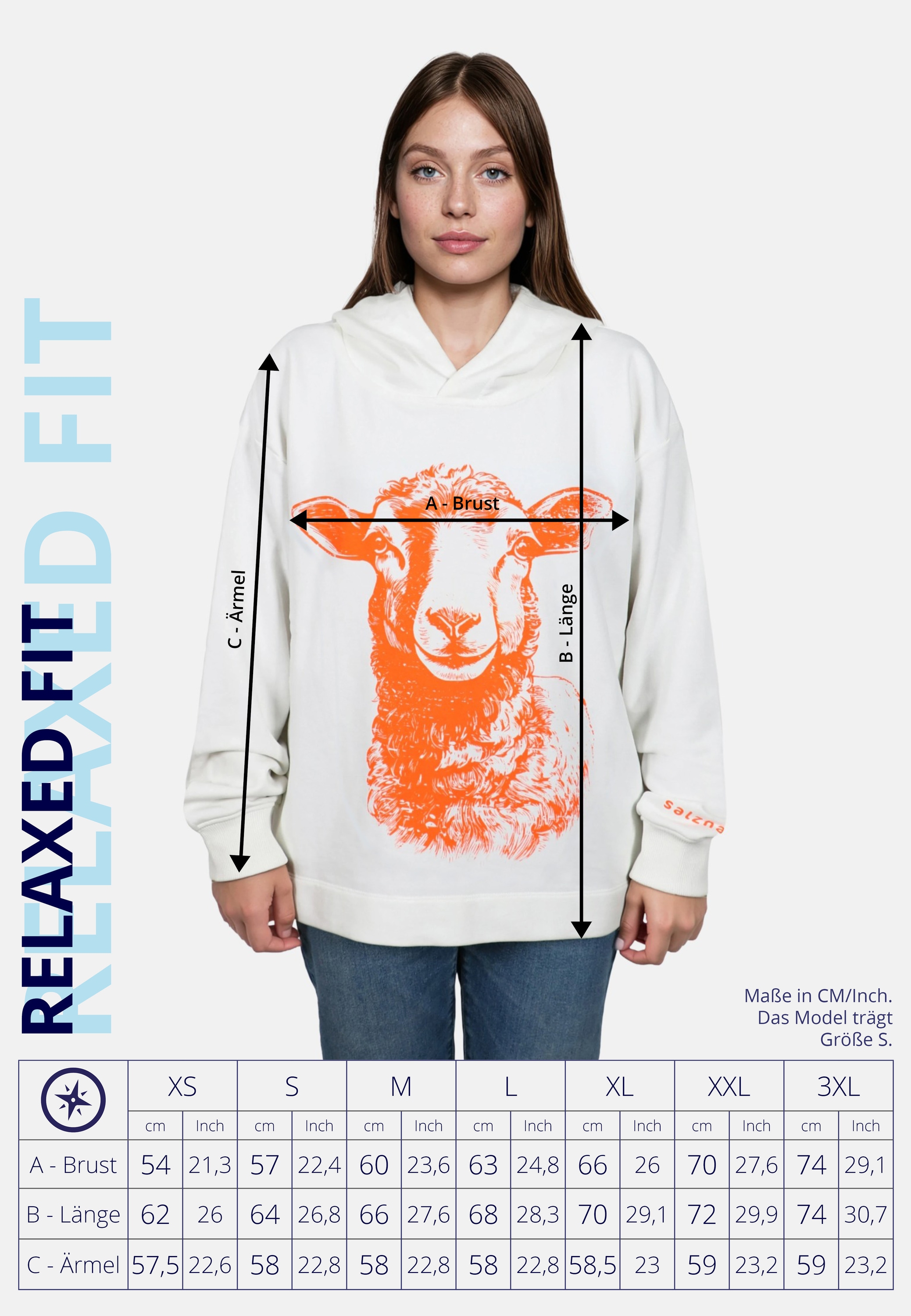 salzhaut Kapuzenpullover »Hoodie VÖRSLACH«