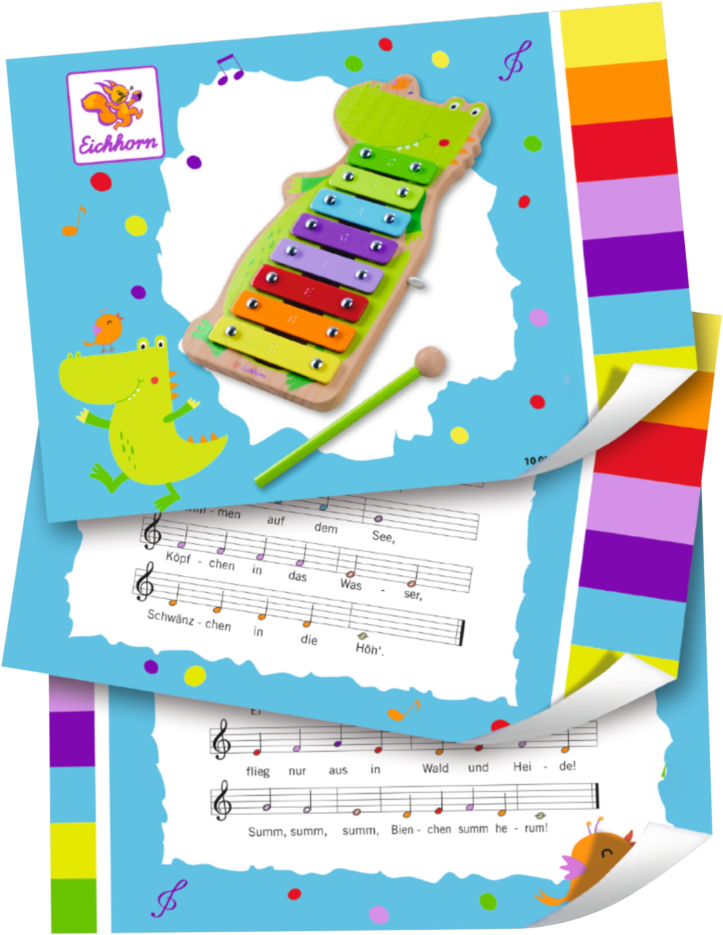 Eichhorn Spielzeug-Musikinstrument »Musik Xylophon«