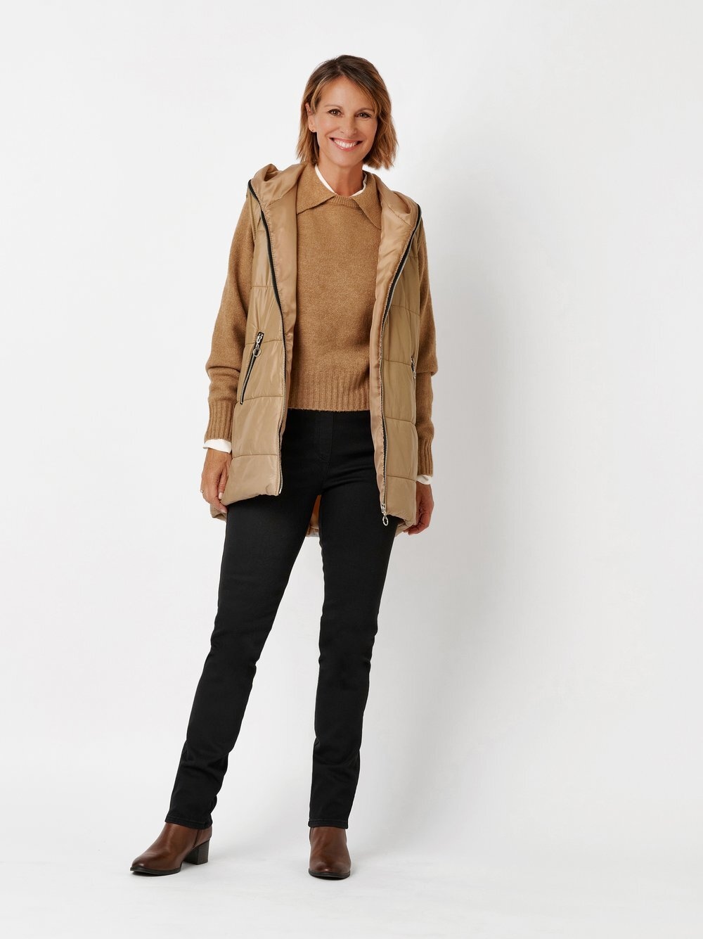 Relaxed Slim-fit-Jeans »Alice« aus Thermodenim