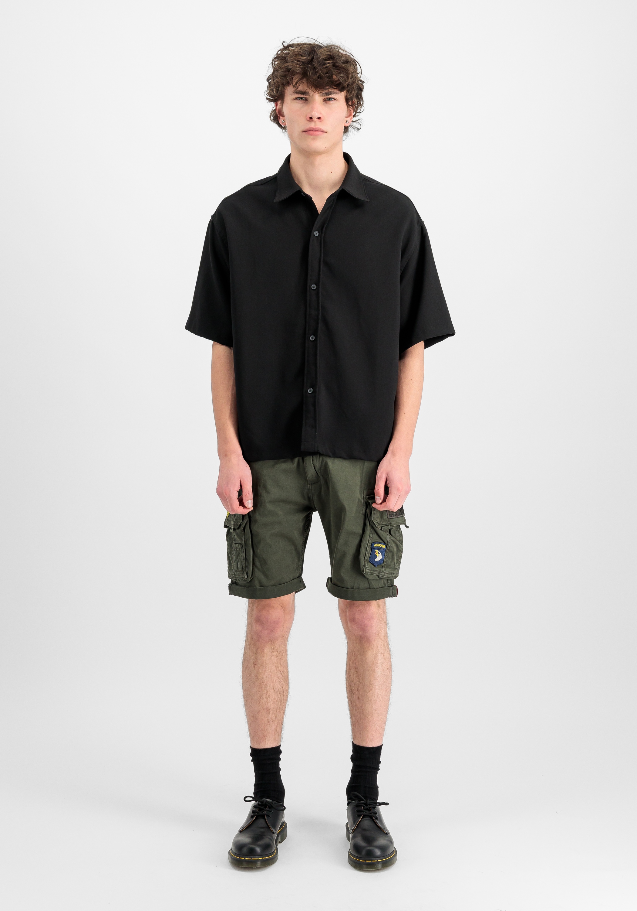 Alpha Industries Shorts »Crew Short Patch«