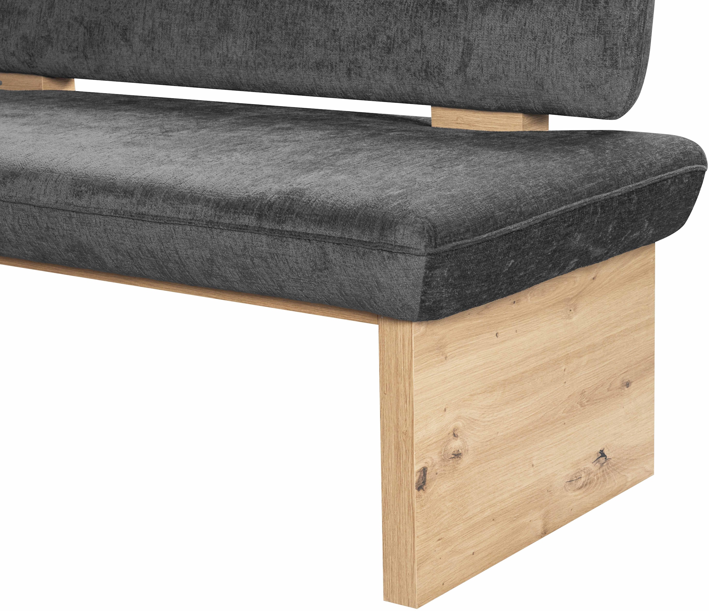 Home affaire Eckbank »Louise Polsterbank, Esszimmerbank, Küchenbank«, mit Nosag Wellenfedern im Sitz für mehr Komfort, Breite 212x170 cm