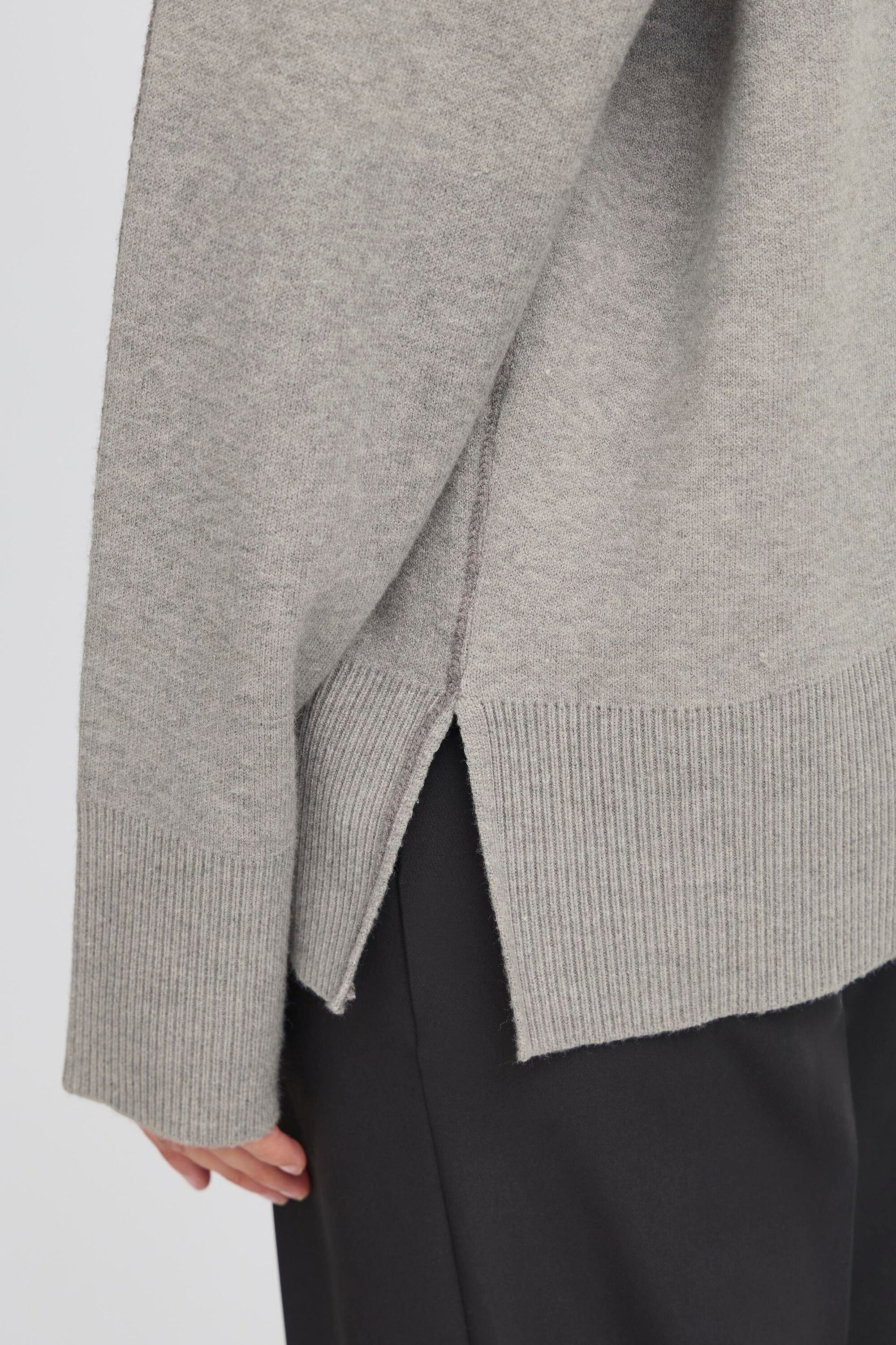 Ichi Strickpullover »Damen Langarm IHBALLIA«