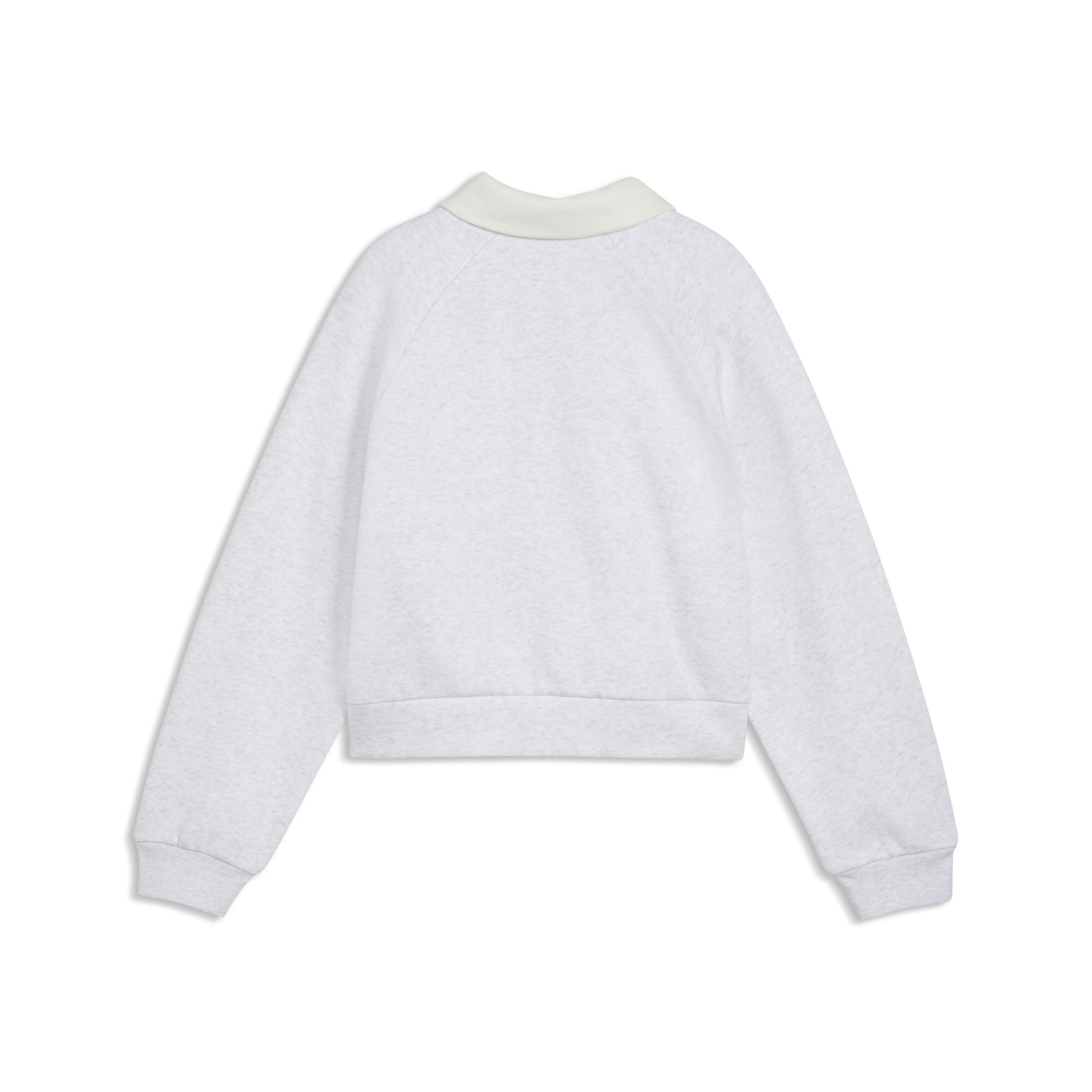 PUMA Sweatshirt »CLASS RELAXED SHORT LENGHT LONGSLEEVE POLO FL G«, normaler Kragen, langärmlig, für Jugendliche
