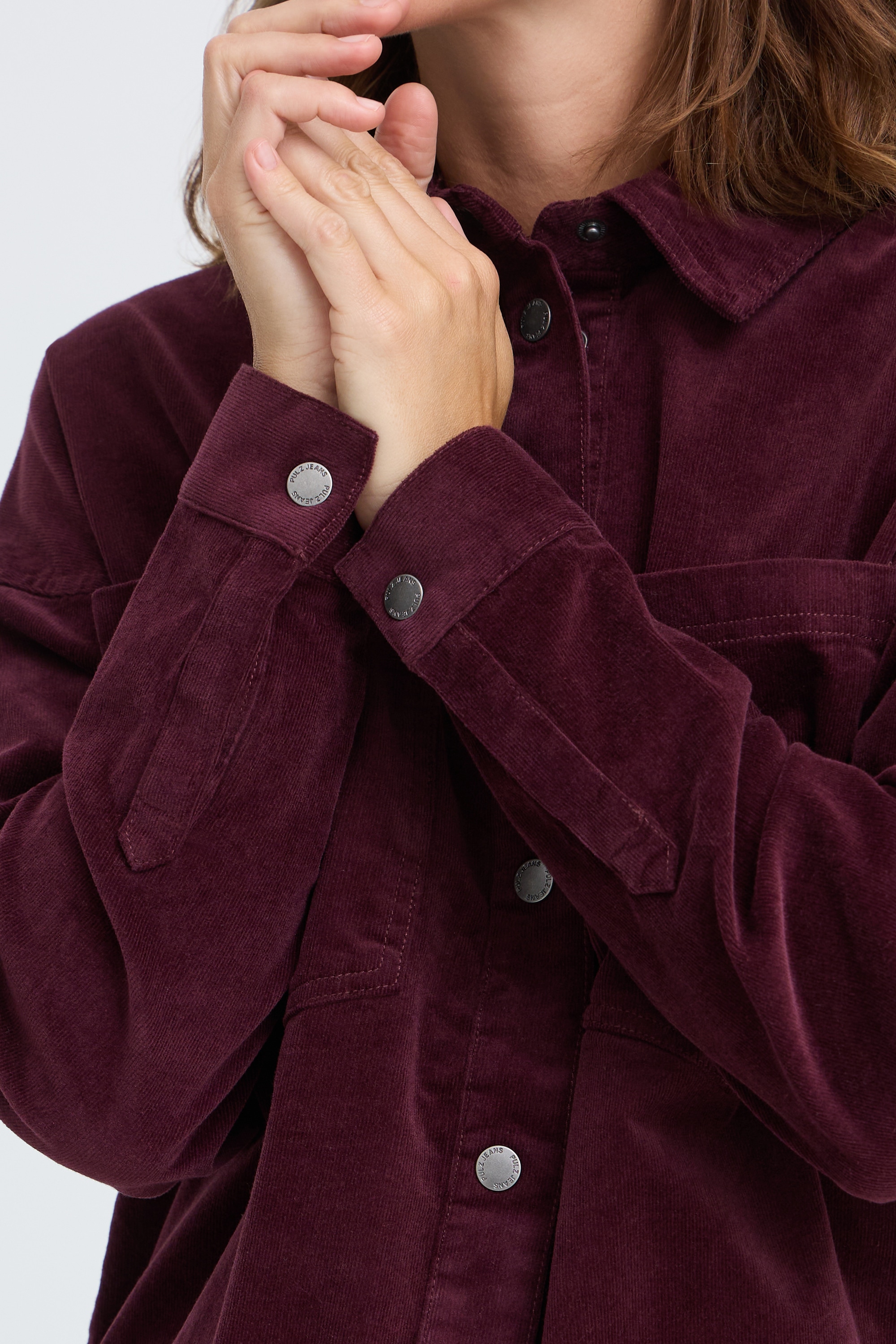 Pulz Jeans Hemdjacke »Damen Overshirts PZSALLY«