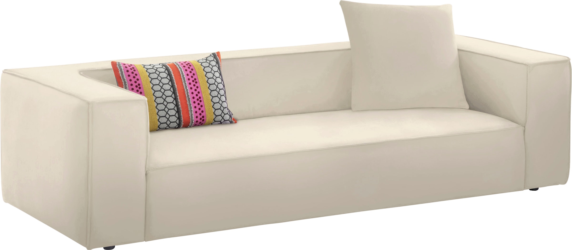 W.SCHILLIG Sofakissen »around-the-block« Dekokissen ohne Steppung