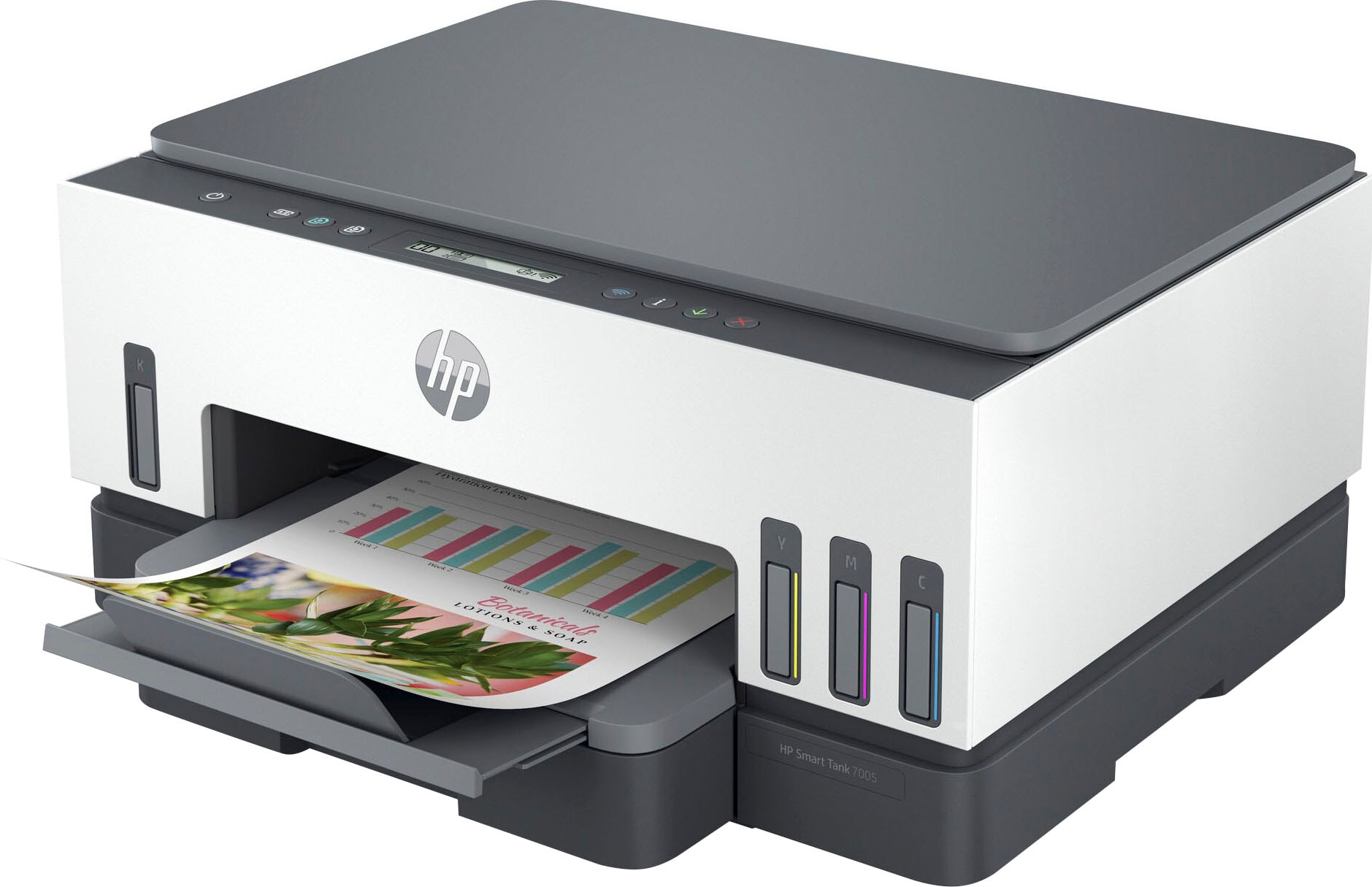 HP Multifunktionsdrucker Instant 7005«, Jahre »Smart ➥ kompatibel Garantie 3 XXL Ink Tank | HP+ UNIVERSAL