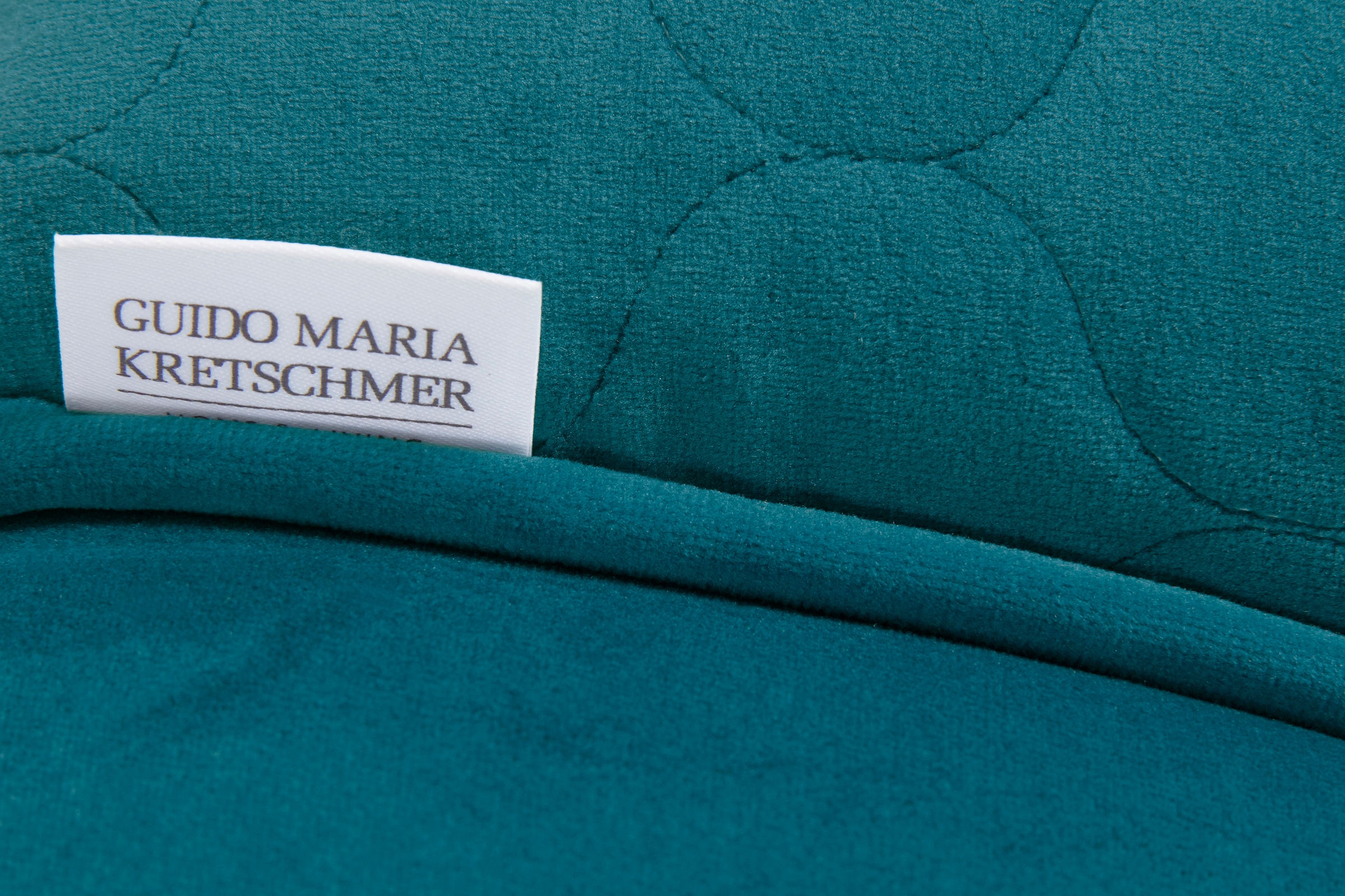 Guido Maria Kretschmer Home&Living Recamiere »Oradea«, mit eleganter Steppung auf Rückseite der Rückenlehne
