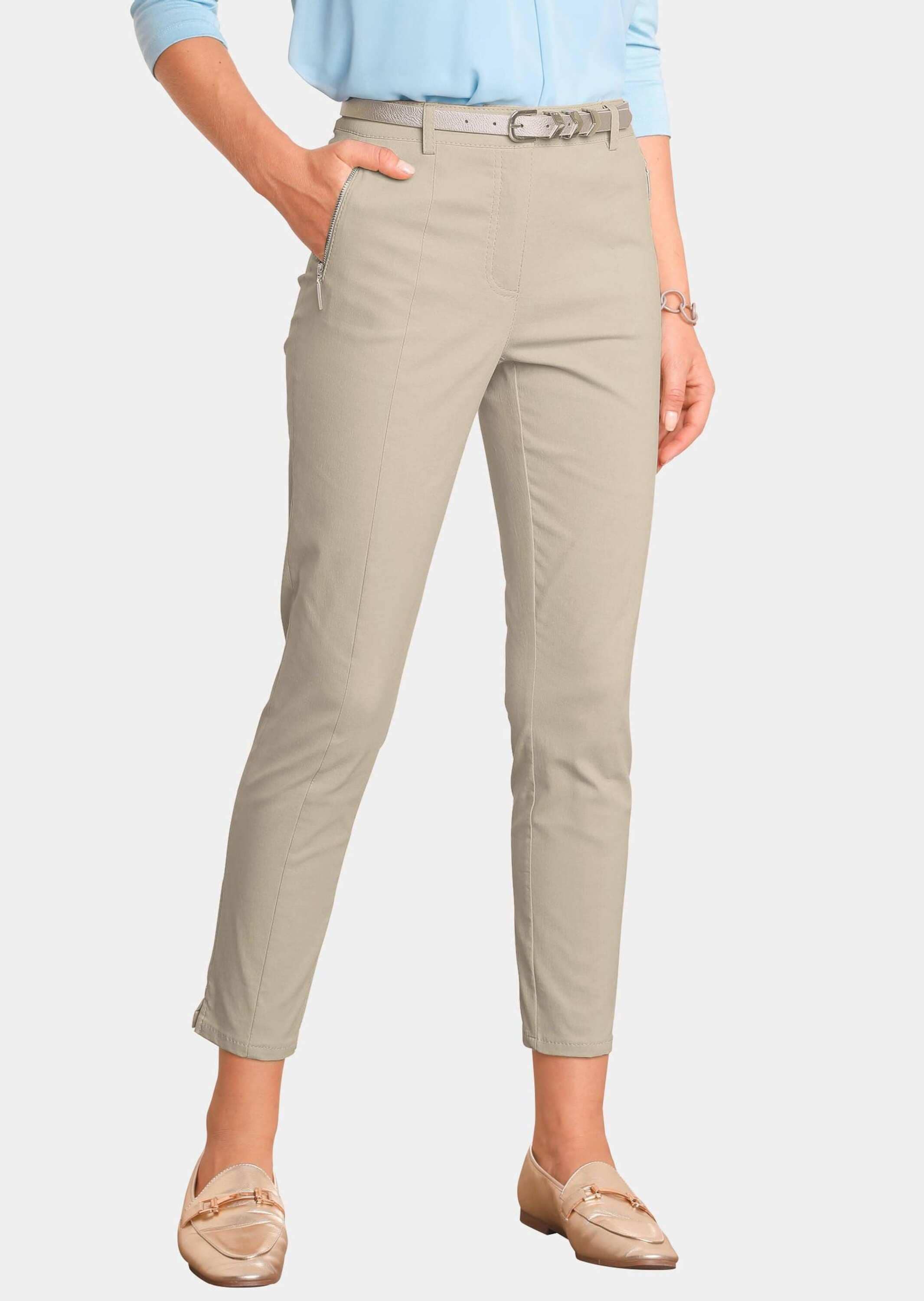 GOLDNER 7/8-Hose »Kurzgröße Elastische Hose mit extra Nähten«