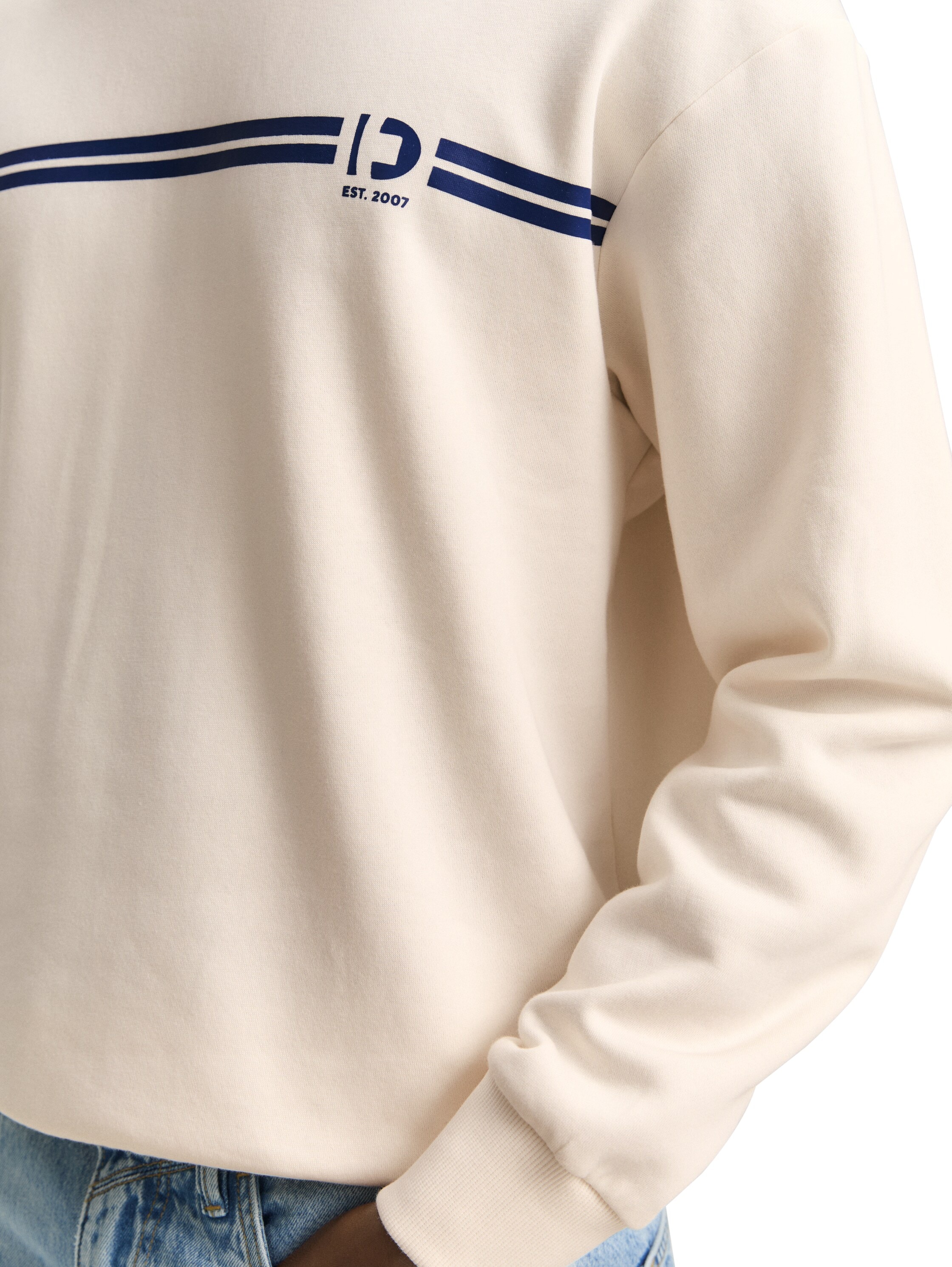 TOM TAILOR Denim Sweatshirt , mit Logo-Print
