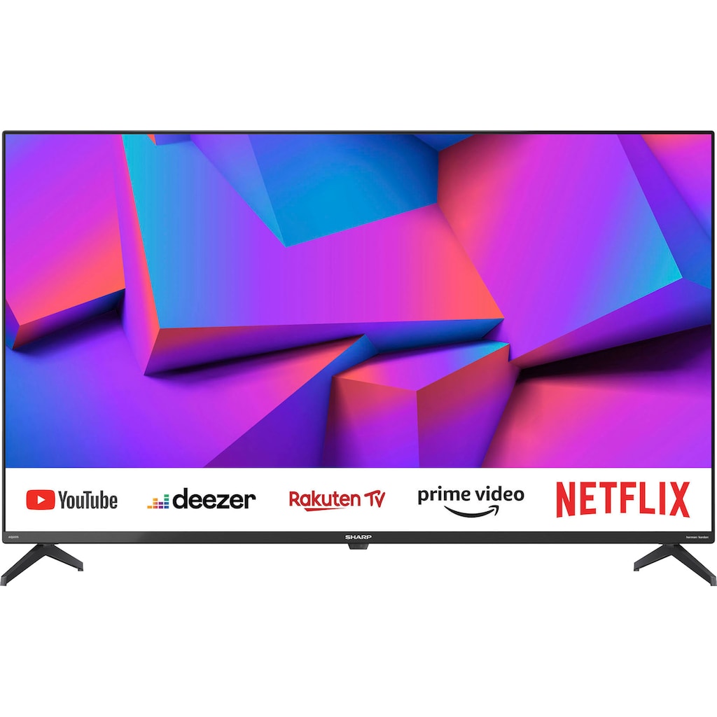 Sharp LED-Fernseher »4T-C55FKx«, 139 cm/55 Zoll, 4K Ultra HD, Smart-TV