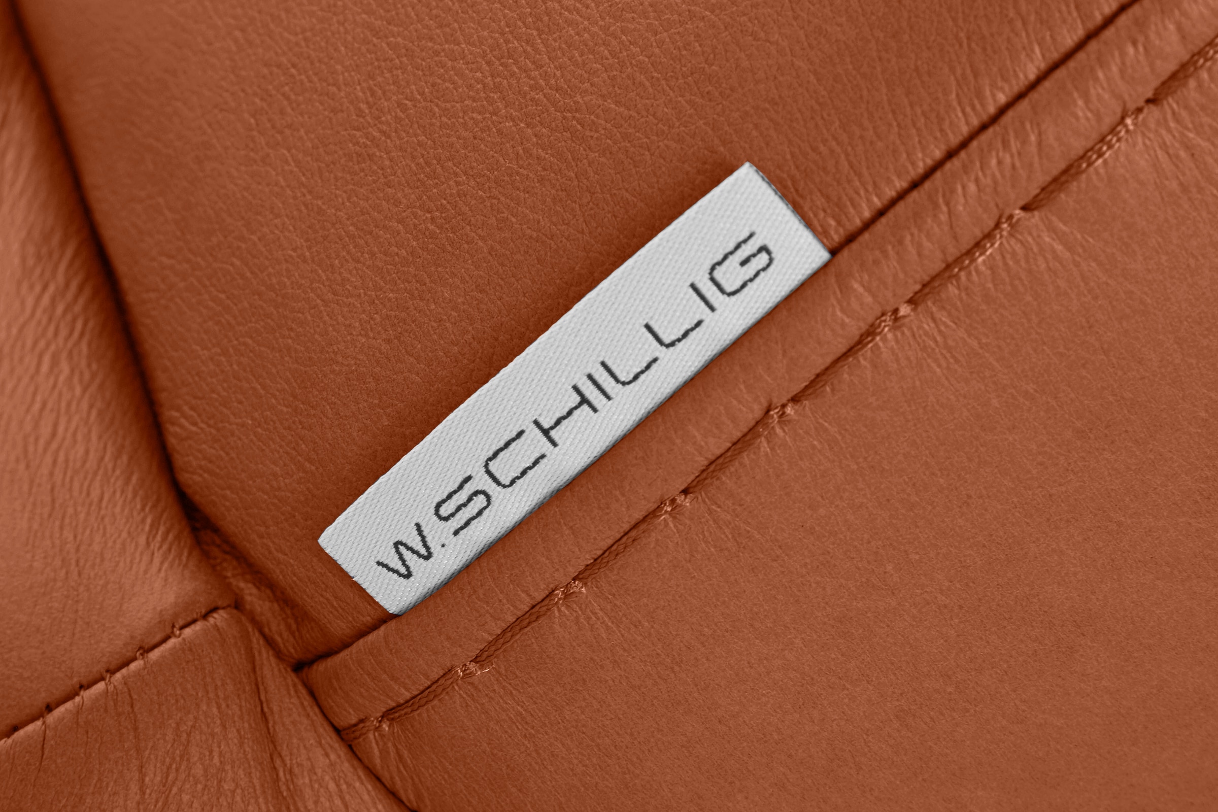 W.SCHILLIG 2,5-Sitzer »montanaa«, mit Metallkufen in Chrom glänzend, Breite 232 cm