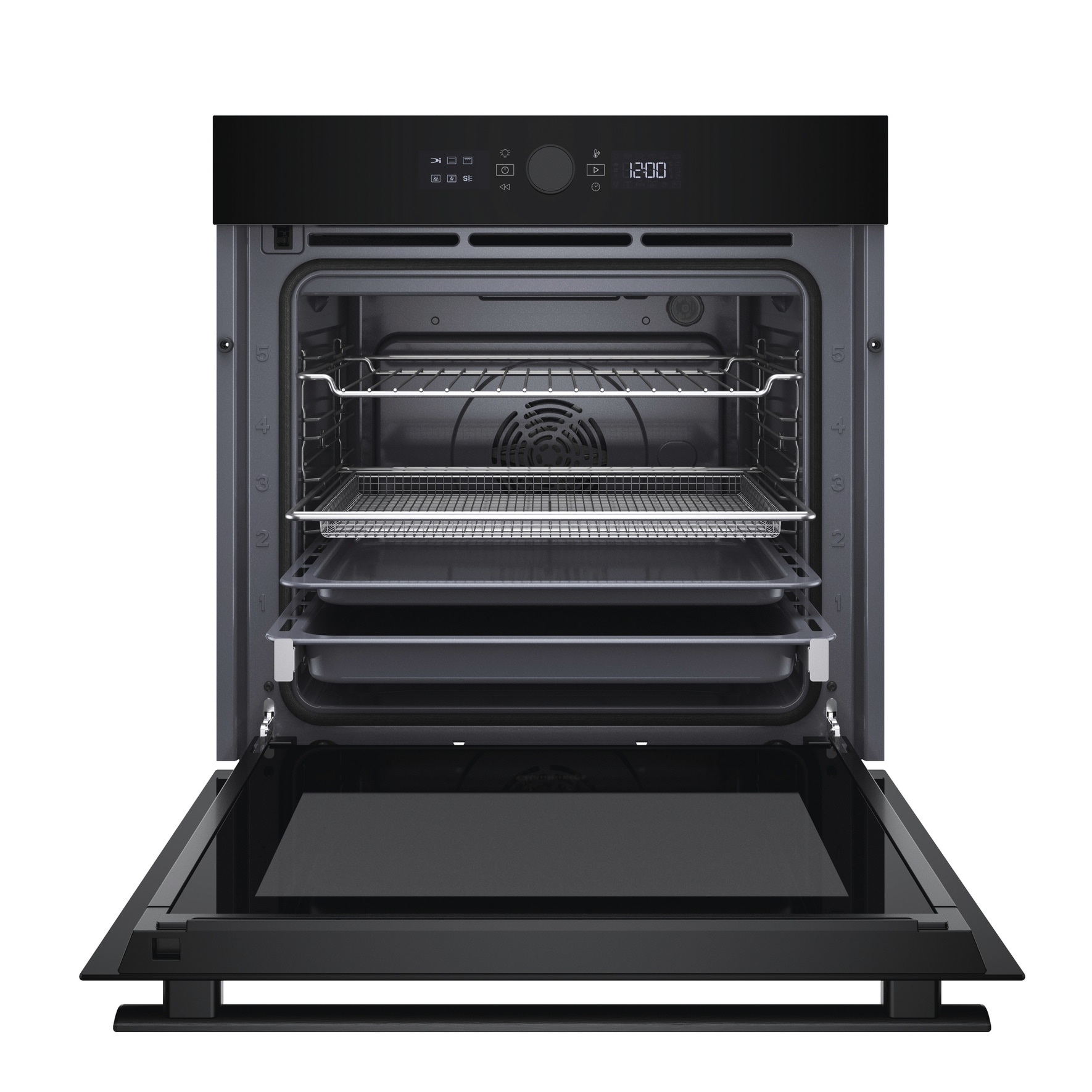 BAUKNECHT Backofen-Set »BAKO 940 Airfry Flex« mit Teilauszug Set, 2 Stk. tlg. AirFry-Funktion – die gesündere Alternative zur Fritteuse