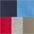 rot, blau, marine, khaki, grau-meliert