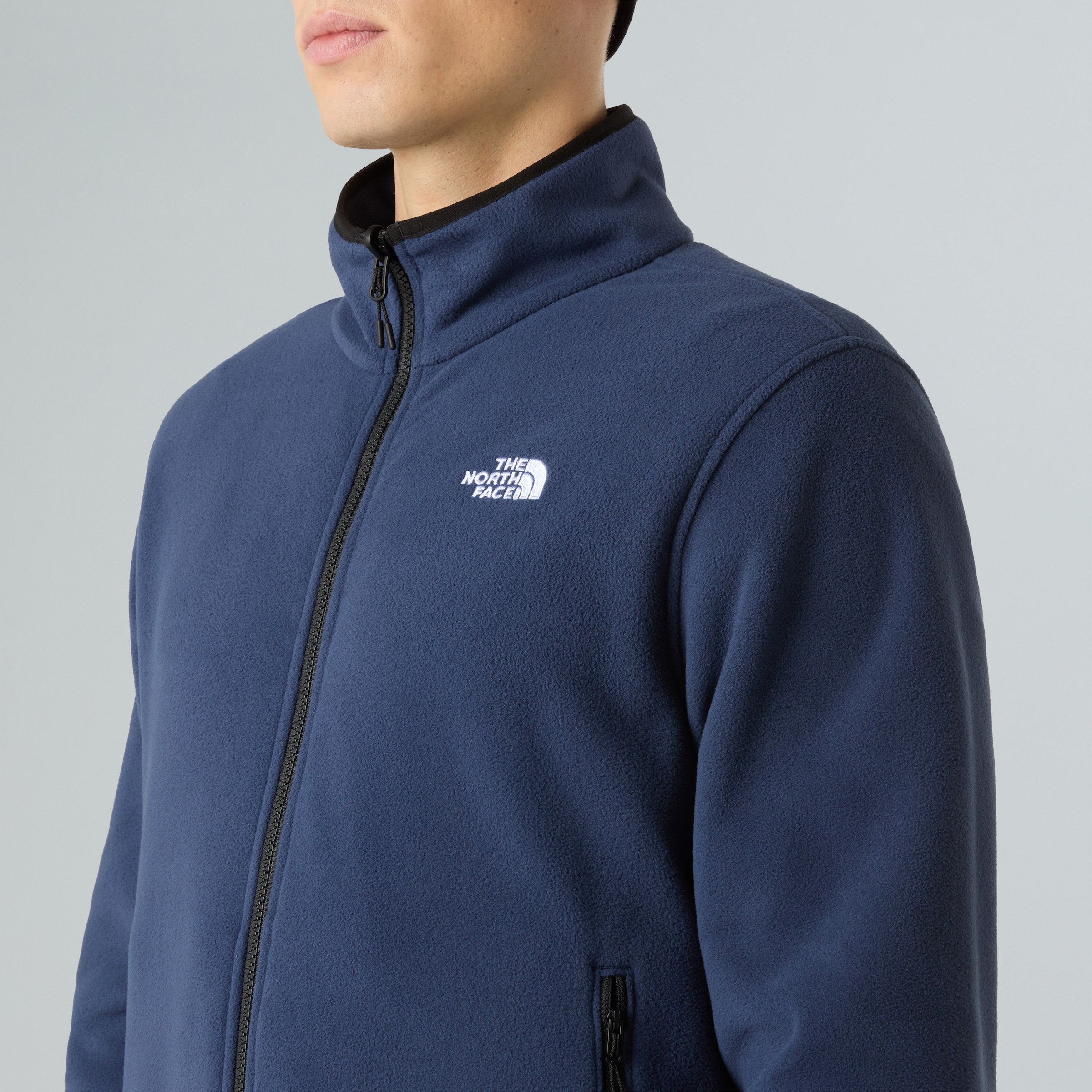 The North Face Fleecejacke »M GLACIER FLEECE JACKET« 1 Stk. tlg. für Outdoor-Aktivitäten, atmungsaktiv, wärmeisolierend