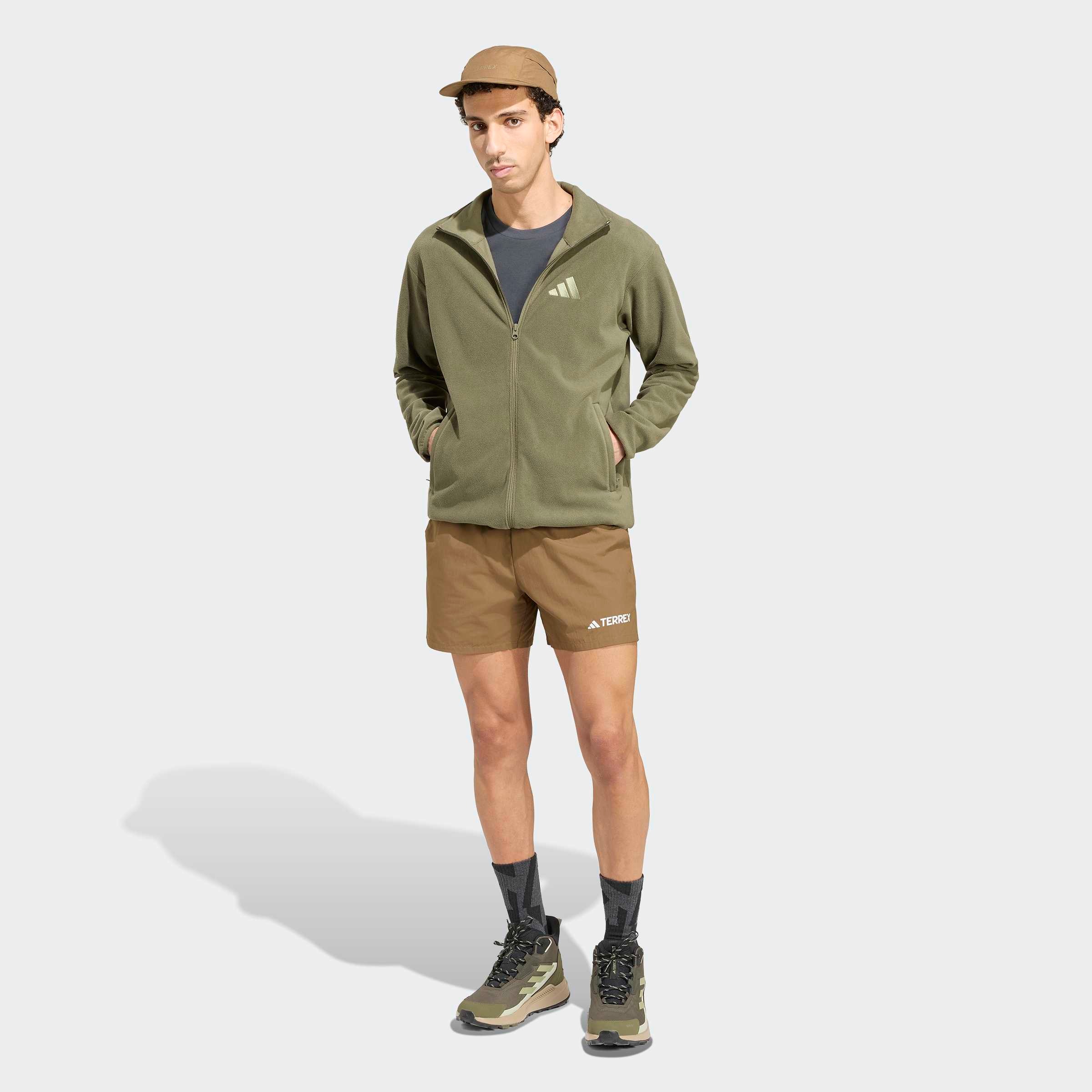 adidas TERREX Fleecejacke »MULTI ESSENTIALS, DURCHGEHENDER REISSVERSCHLUSS«