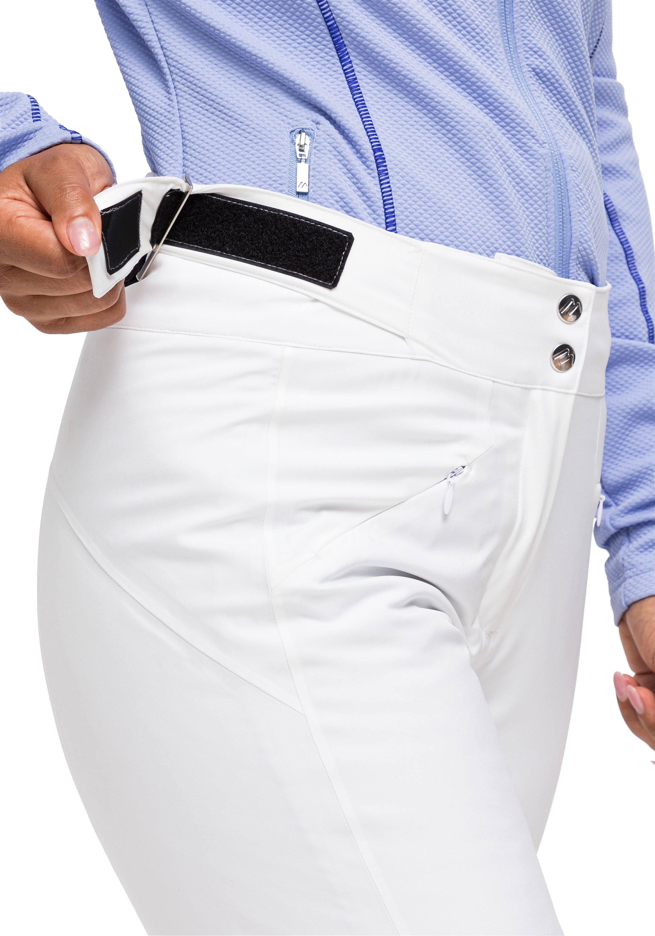 Maier Sports Skihose »Allissia slim«, Damen Schneehose, wind- und wasserdicht, 2 RV-Taschen, Slim Fit
