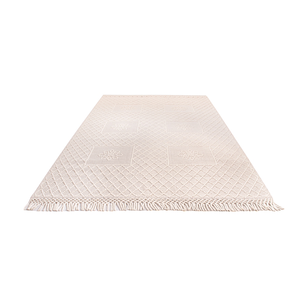 morgenland Wollteppich »NordicNook - Wollteppich«, rechteckig, 0,8 mm Höhe, Sehr weicher Flor