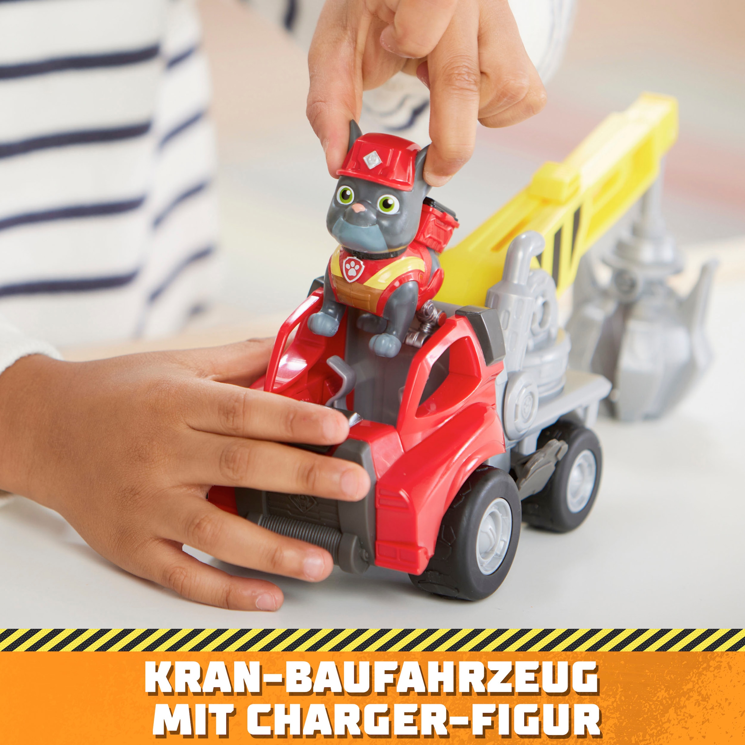 Spin Master Spielzeug-Auto »Rubble & Crew - Core Vehicle Solid Charger«