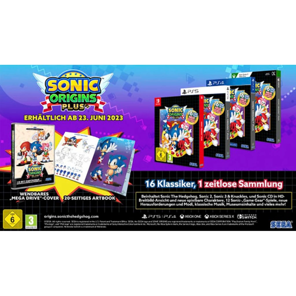 Atlus Spielesoftware »Sonic Origins Plus Limited Edition«, PlayStation 4