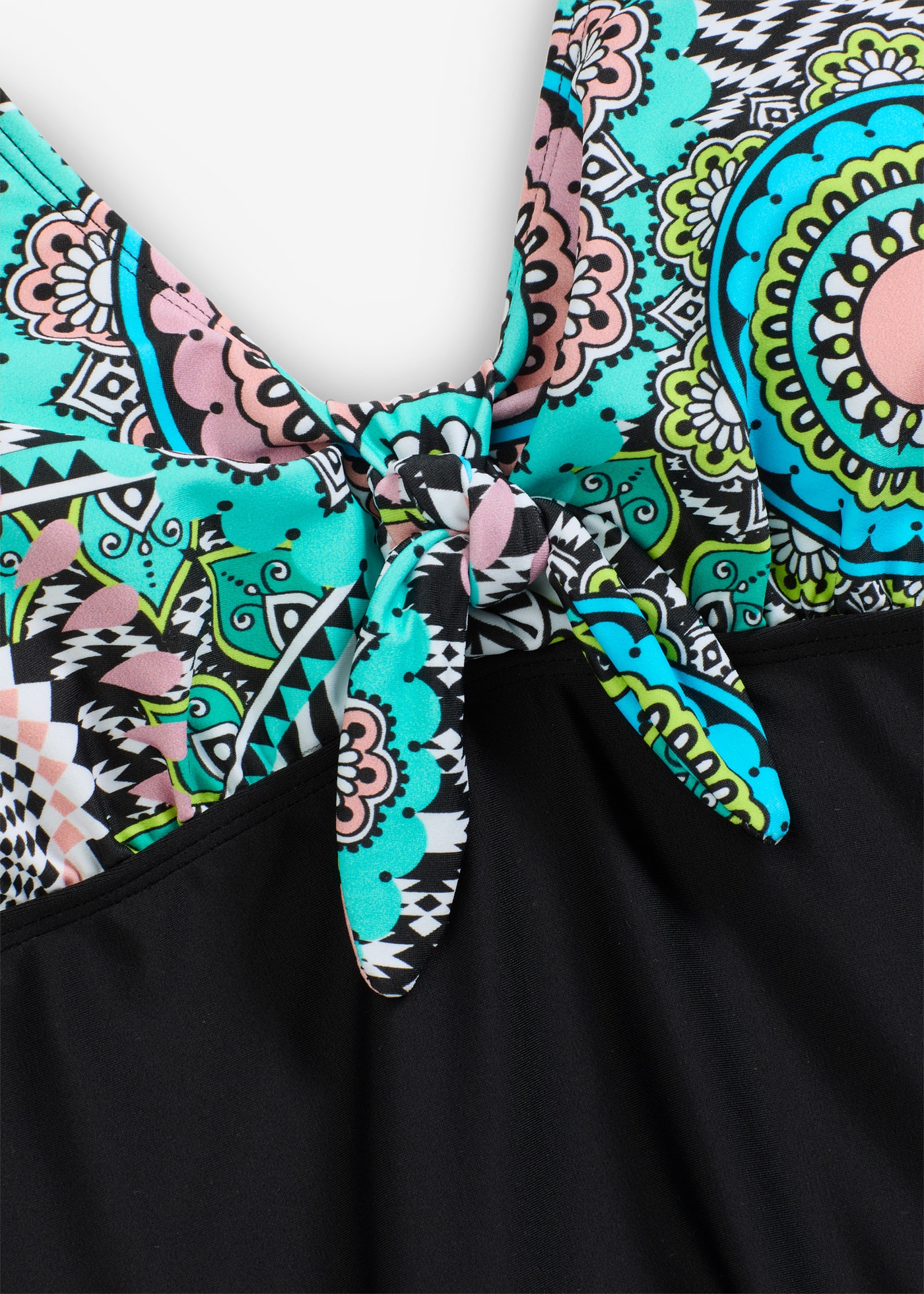 bonprix Badekleid mit integriertem Badeanzug, mit Elasthan-Anteil, mit Netzfutter