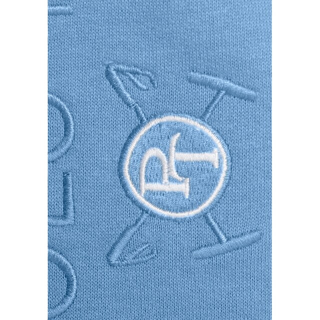 TOM TAILOR Polo Team Sweatrock, mit Logoschrift-Stickerei vorn bei ♕