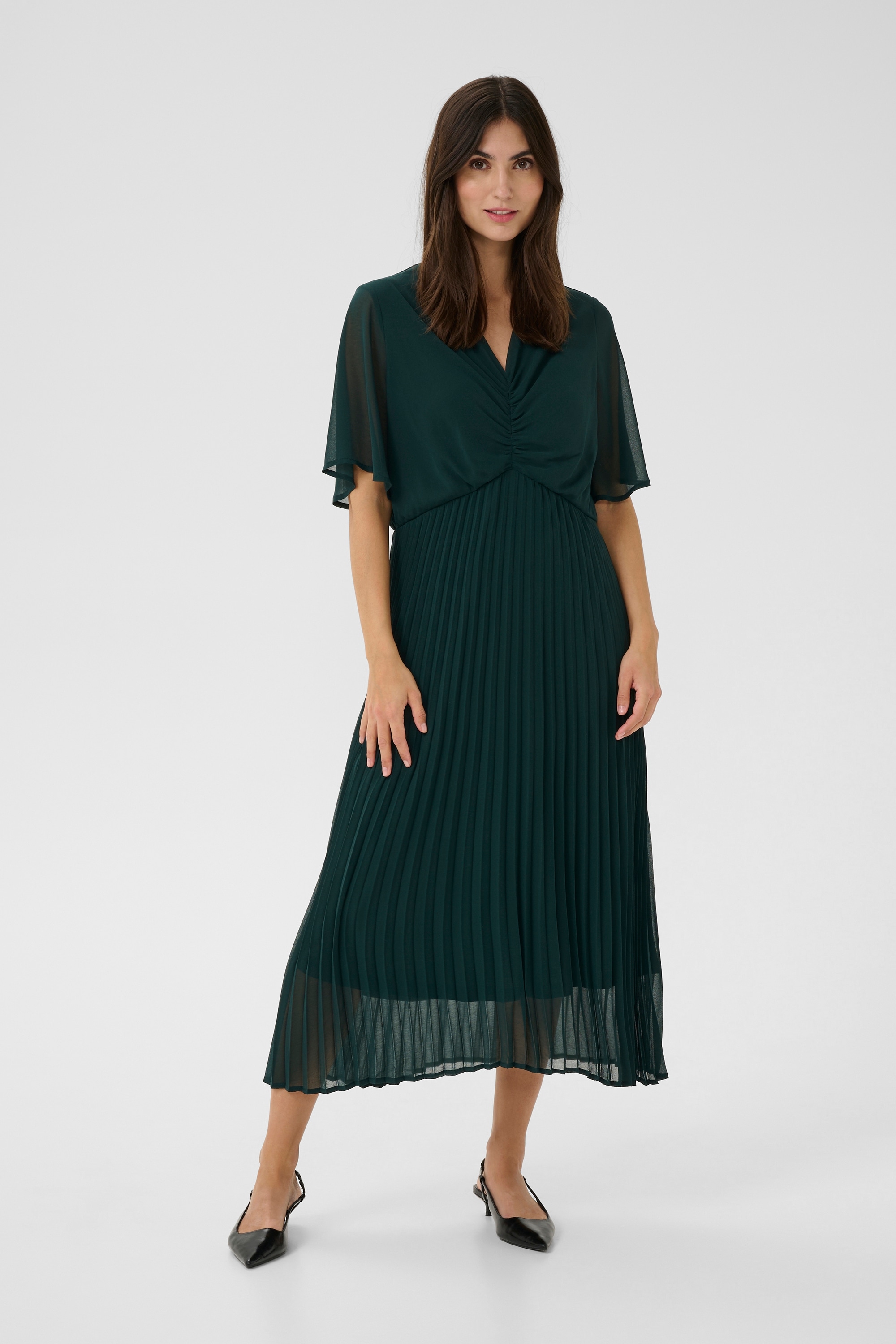 Culture Midikleid »Damen Kleid CUalvia«