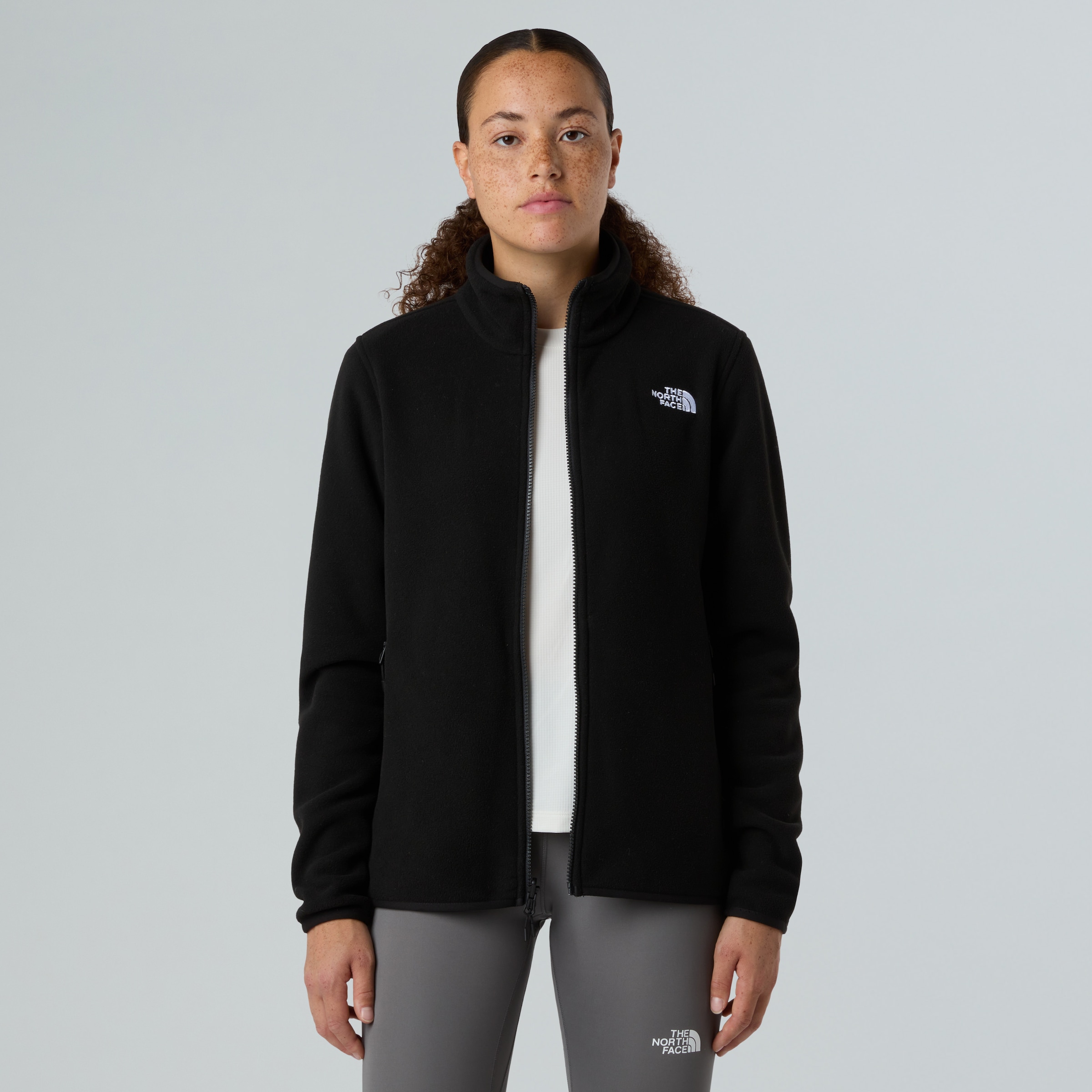 The North Face Fleecejacke »W GLACIER FLEECE JACKET« für Erwachsene, feuchtigkeitsabweisendes Material, sportlicher Stil
