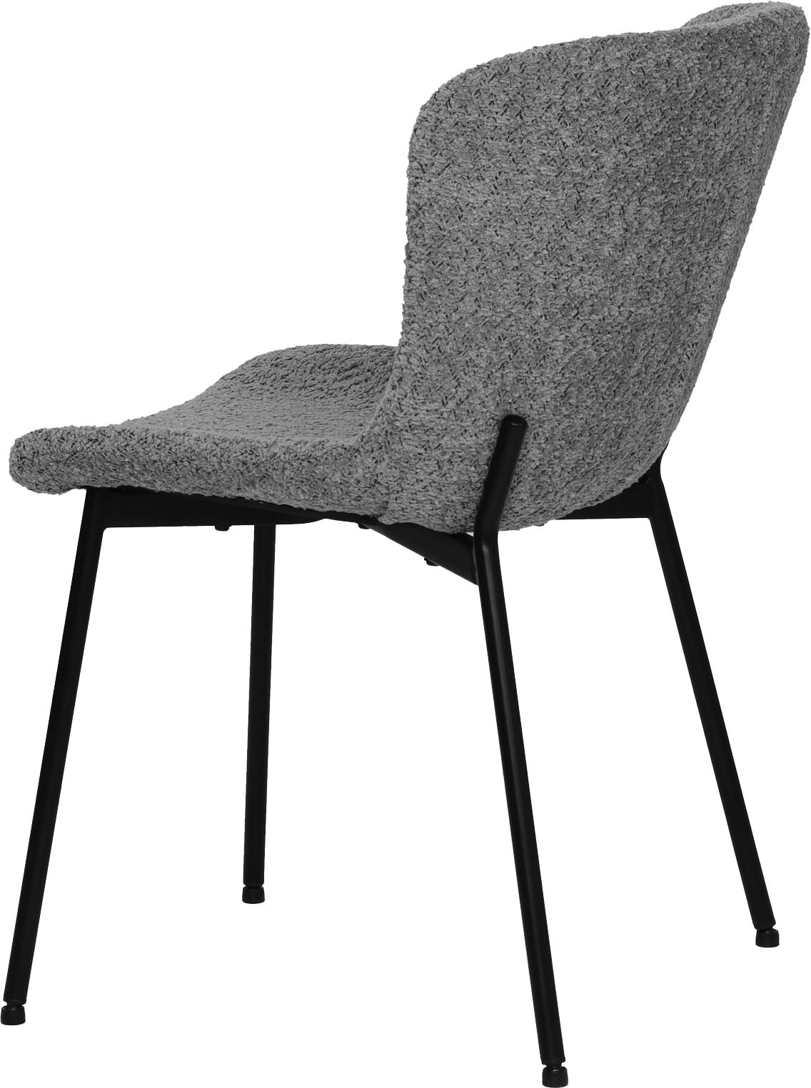 SIT 4-Fußstuhl, (Set), 2 St., Bouclé, Oeko-Tex zertifiziert