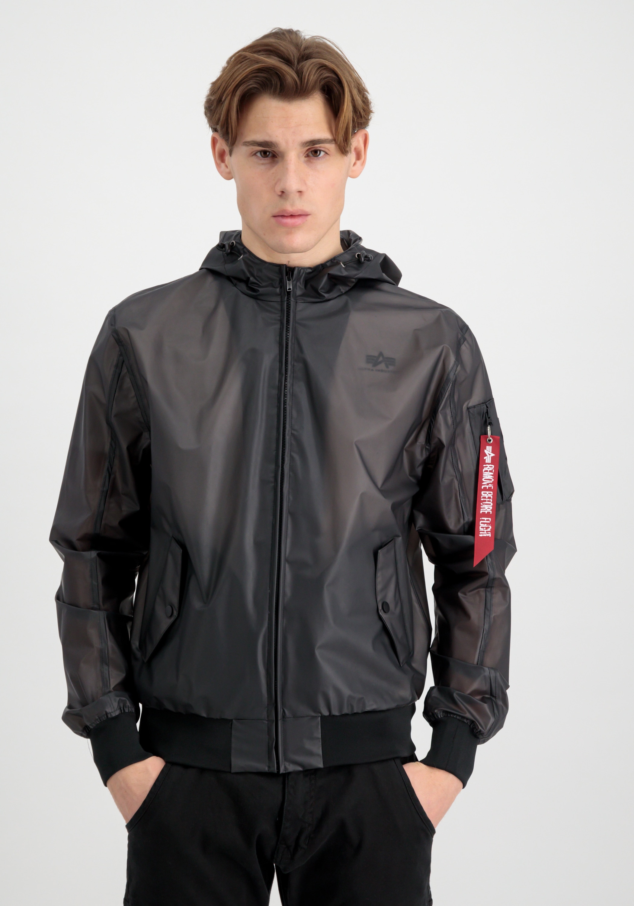 Regen- und Matschjacke »Alpha Industries Men - Outdoor Jackets MA-1 Hooded Rainjacket«