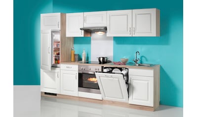 wiho Küchen Küchenzeile »Tilda«, mit E-Geräten, inkl. Geschirrspüler, Breite 280 cm kaufen