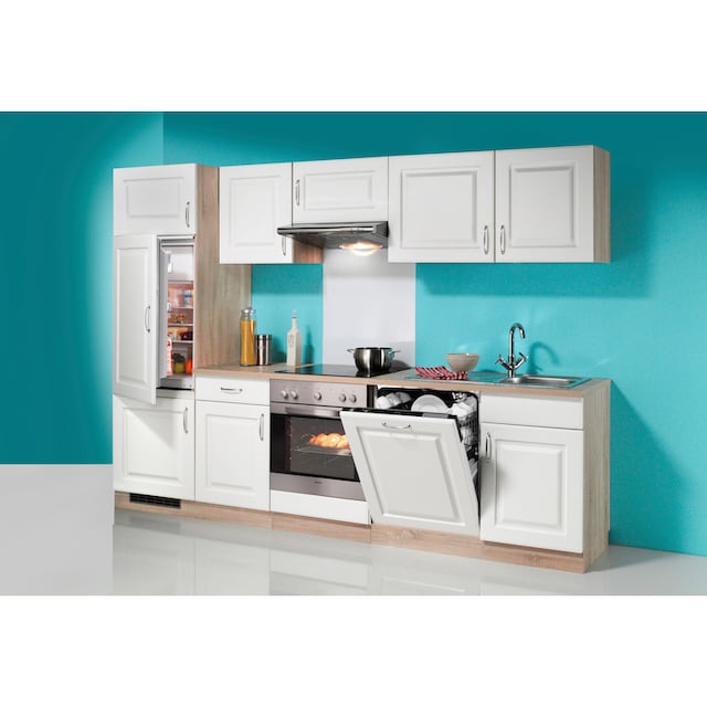 wiho Küchen Küchenzeile »Tilda«, mit E-Geräten, inkl. Geschirrspüler,  Breite 280 cm bequem kaufen