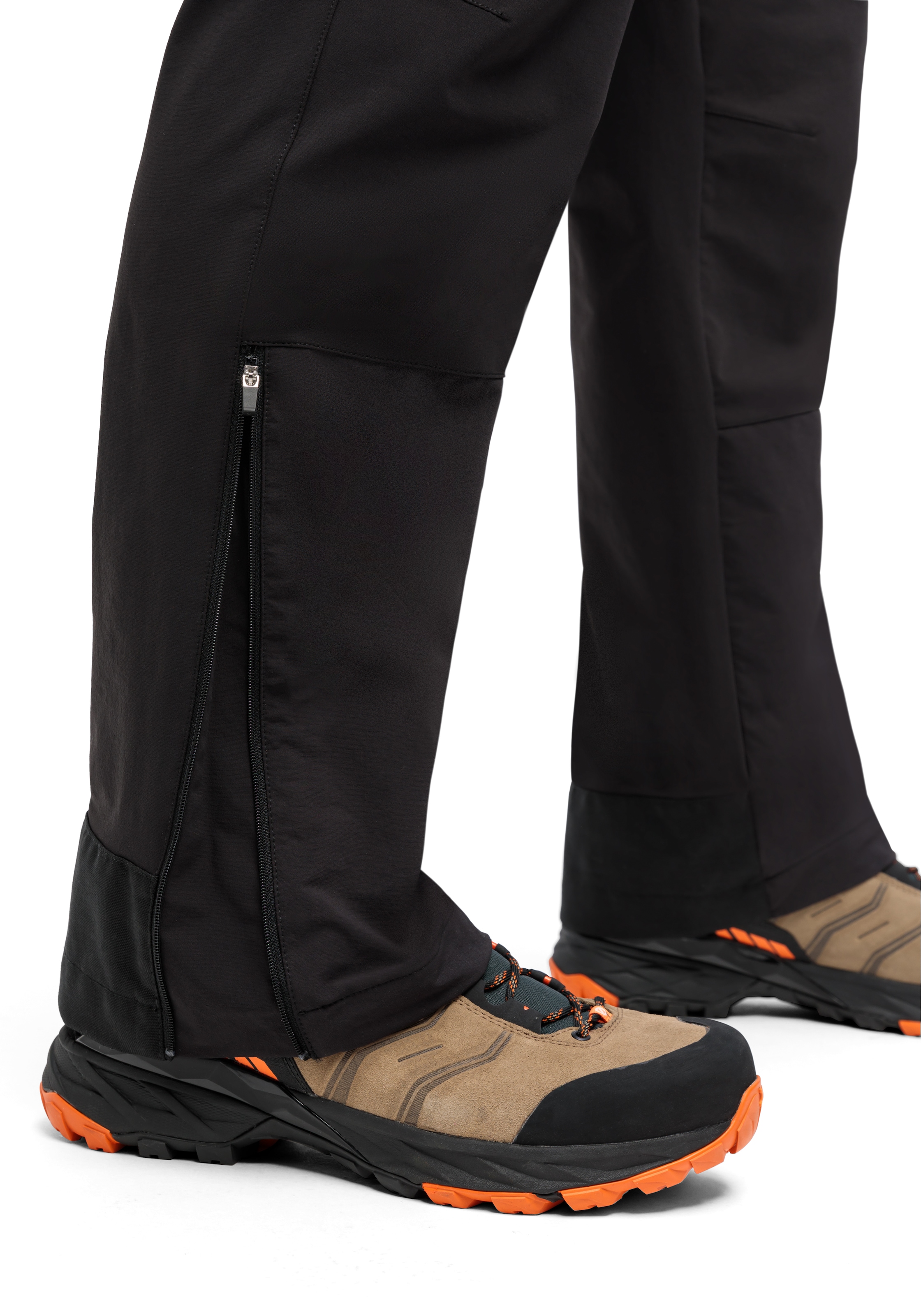 Maier Sports Outdoorhose »Halitit M«, Herren Funktionshose, robuste Wanderhose, 3 Taschen + Gürtel, Reg. Fit