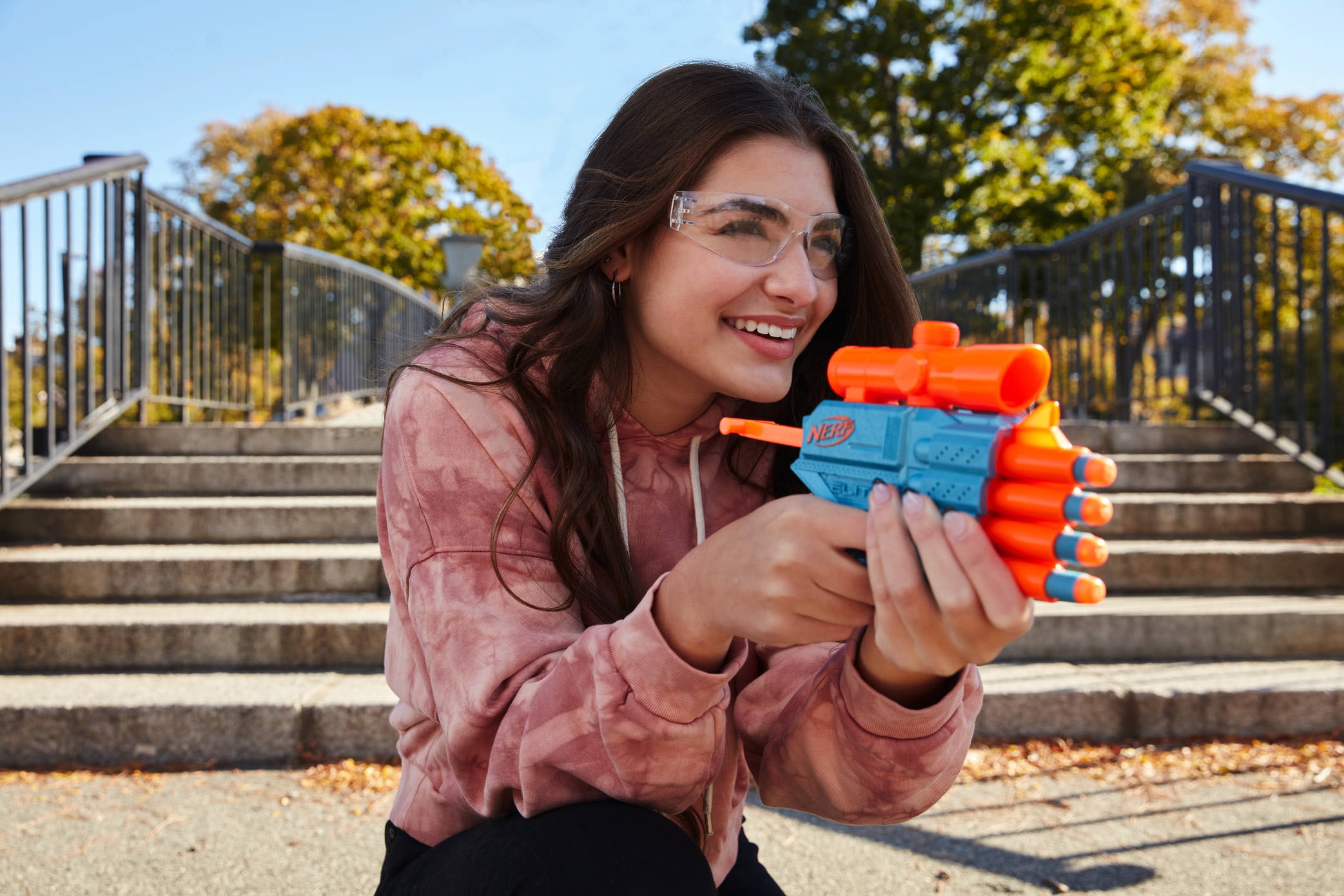 Hasbro Blaster »Nerf Elite 2.0 Prospect QS-4«, inklusive 8 Darts