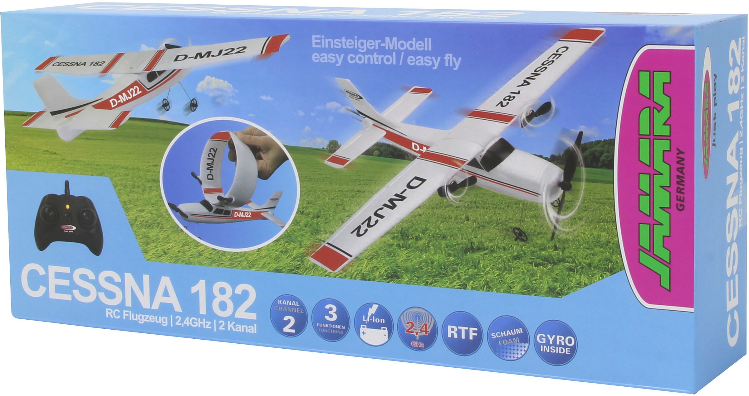 Jamara RC-Flugzeug »Cessna 182, 2,4GHz«