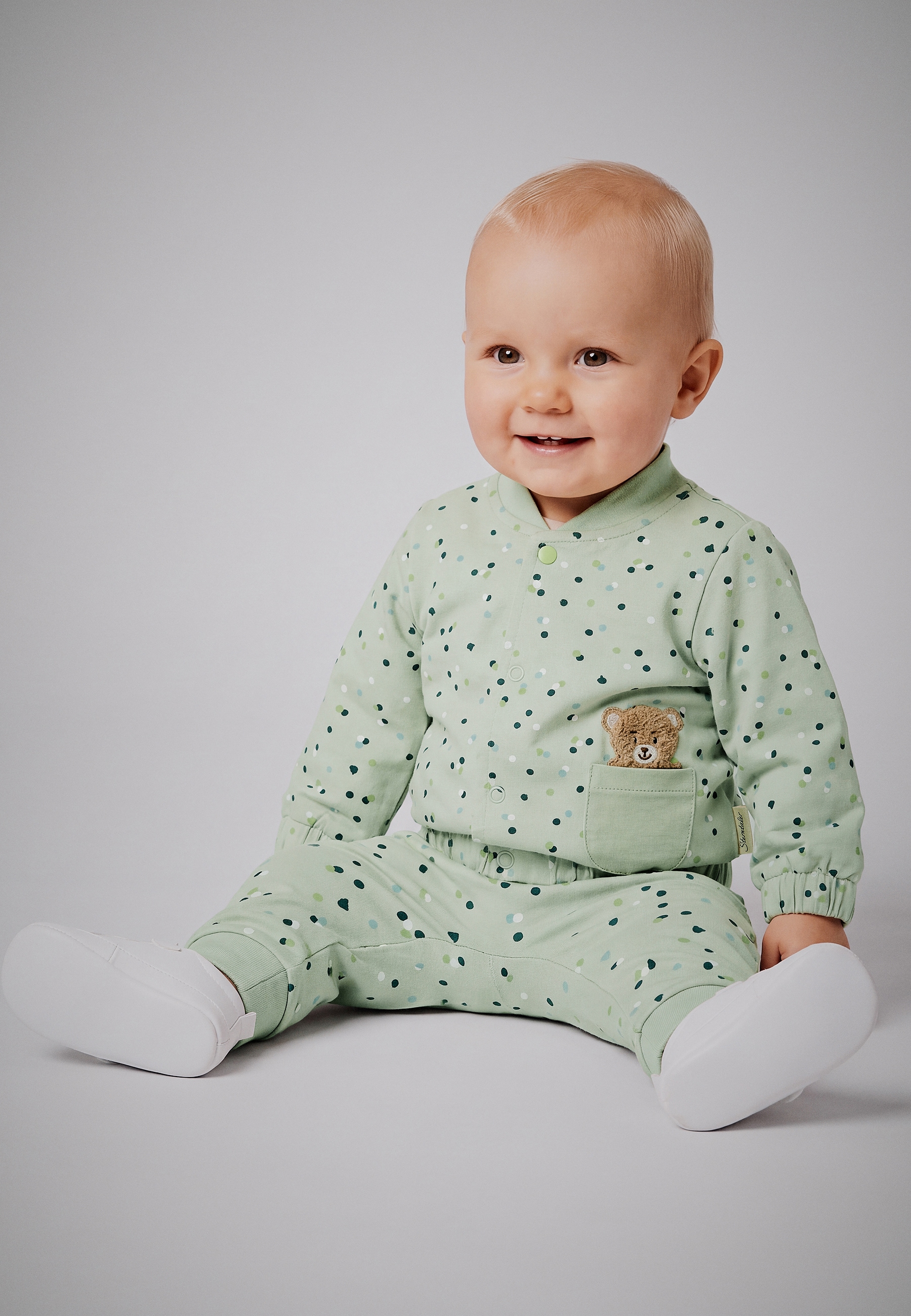 Sterntaler® Collegejacke »Babyjacke Konfetti«
