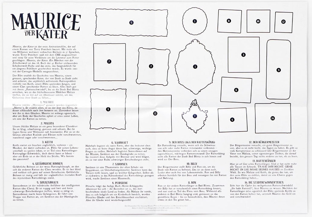 Laurence King Puzzle »Maurice, der Kater«