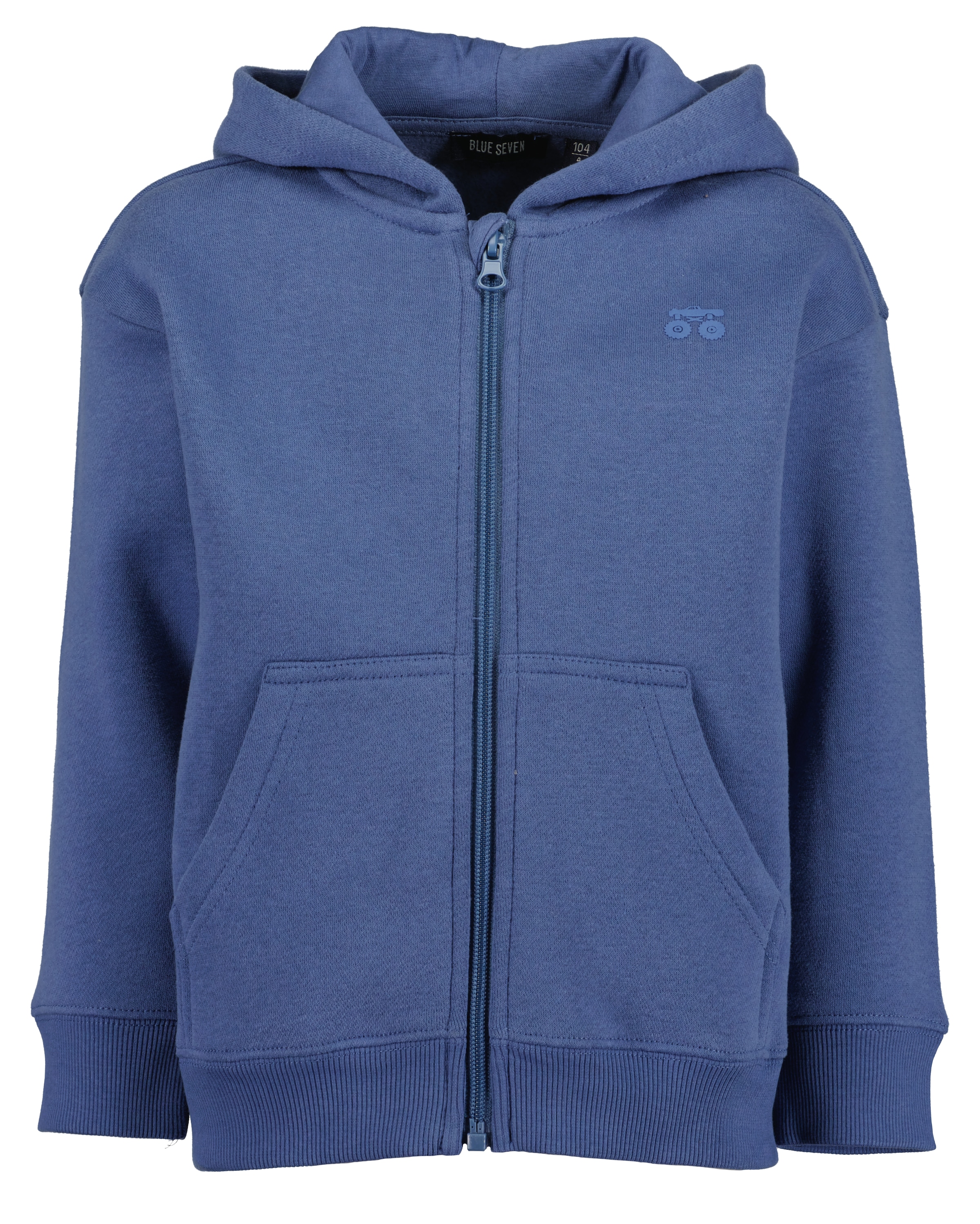 Blue Seven Kapuzensweatjacke Baumwollmischung