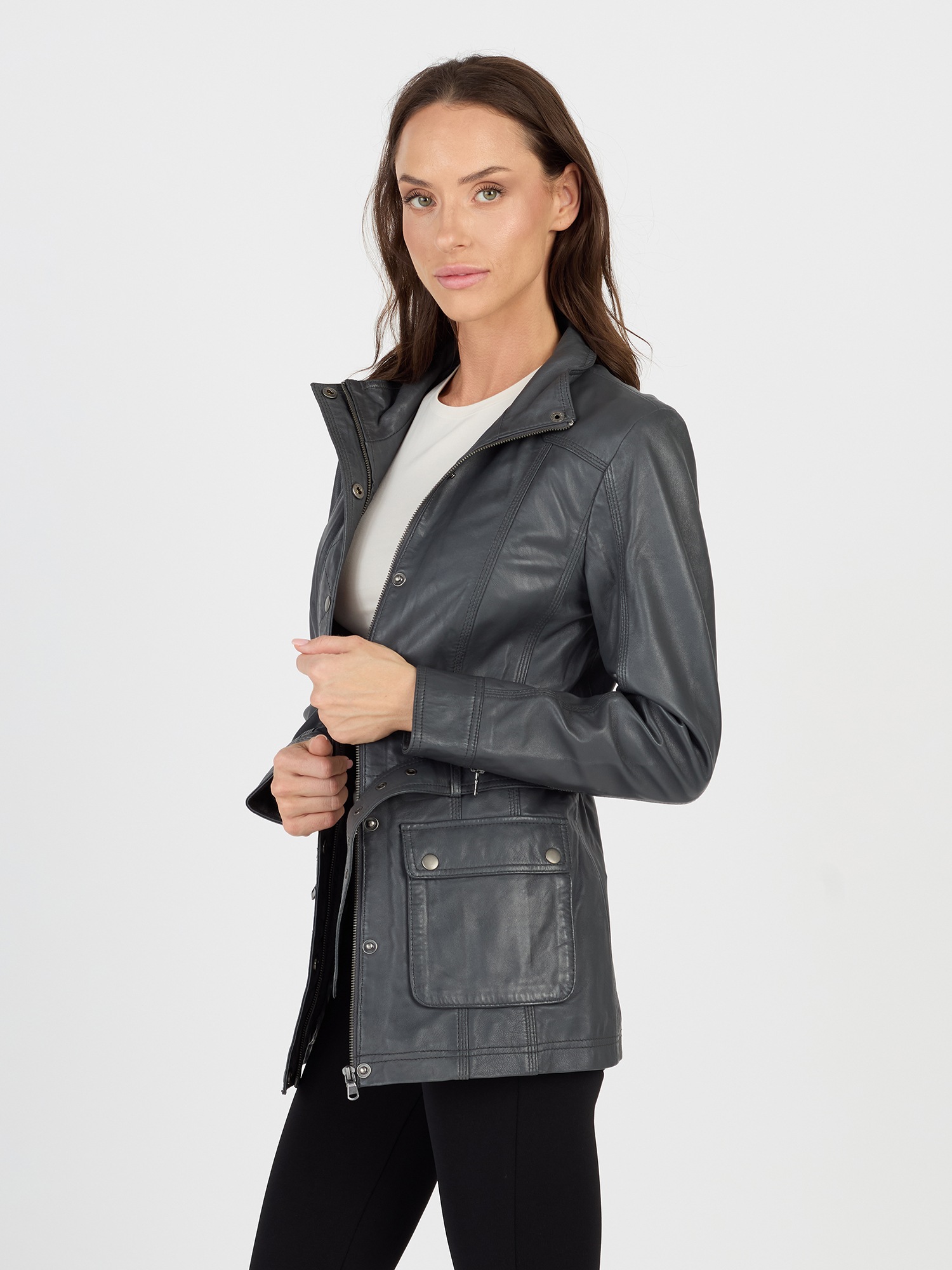 JCC Bikerjacke »Lederjacke R6382«